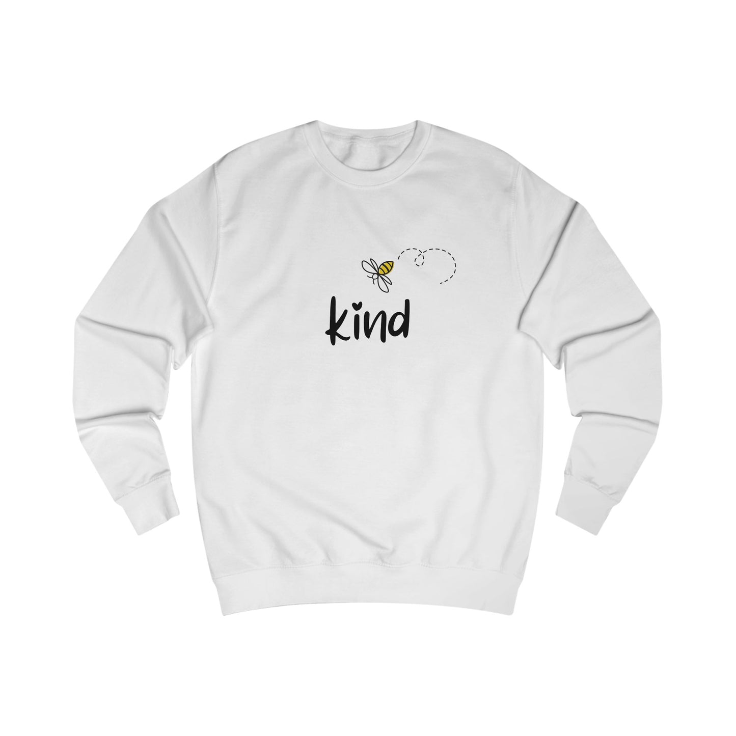 Kind Bee Sweatshirt — Cute Inspirational Crewneck