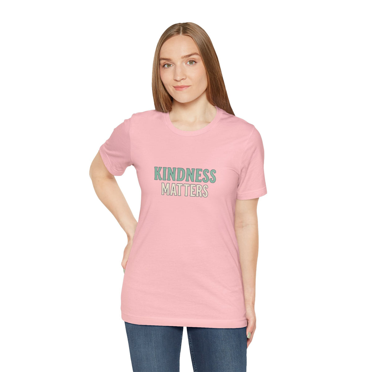 Kindness Matters Graphic T-shirt - Kindcore ComfortsKindness Matters Graphic T-shirtPinkT-ShirtPrintifyKindcore Comforts85243391301740706148