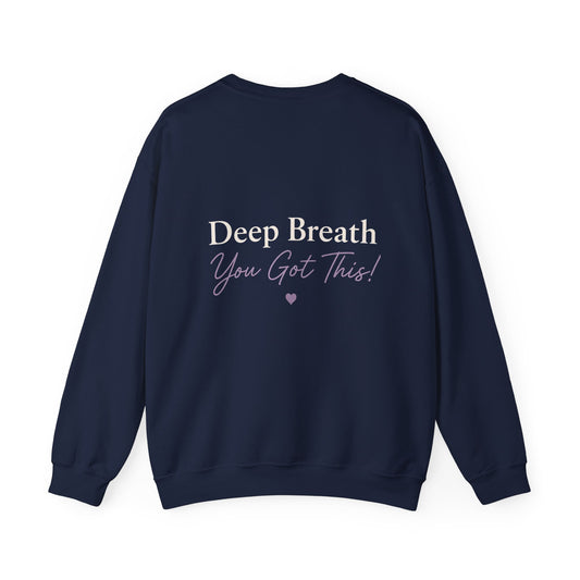 Kind Word Crewneck Sweatshirt — “Kind Word, You Never Know Who Needs It” Inspirational Crew