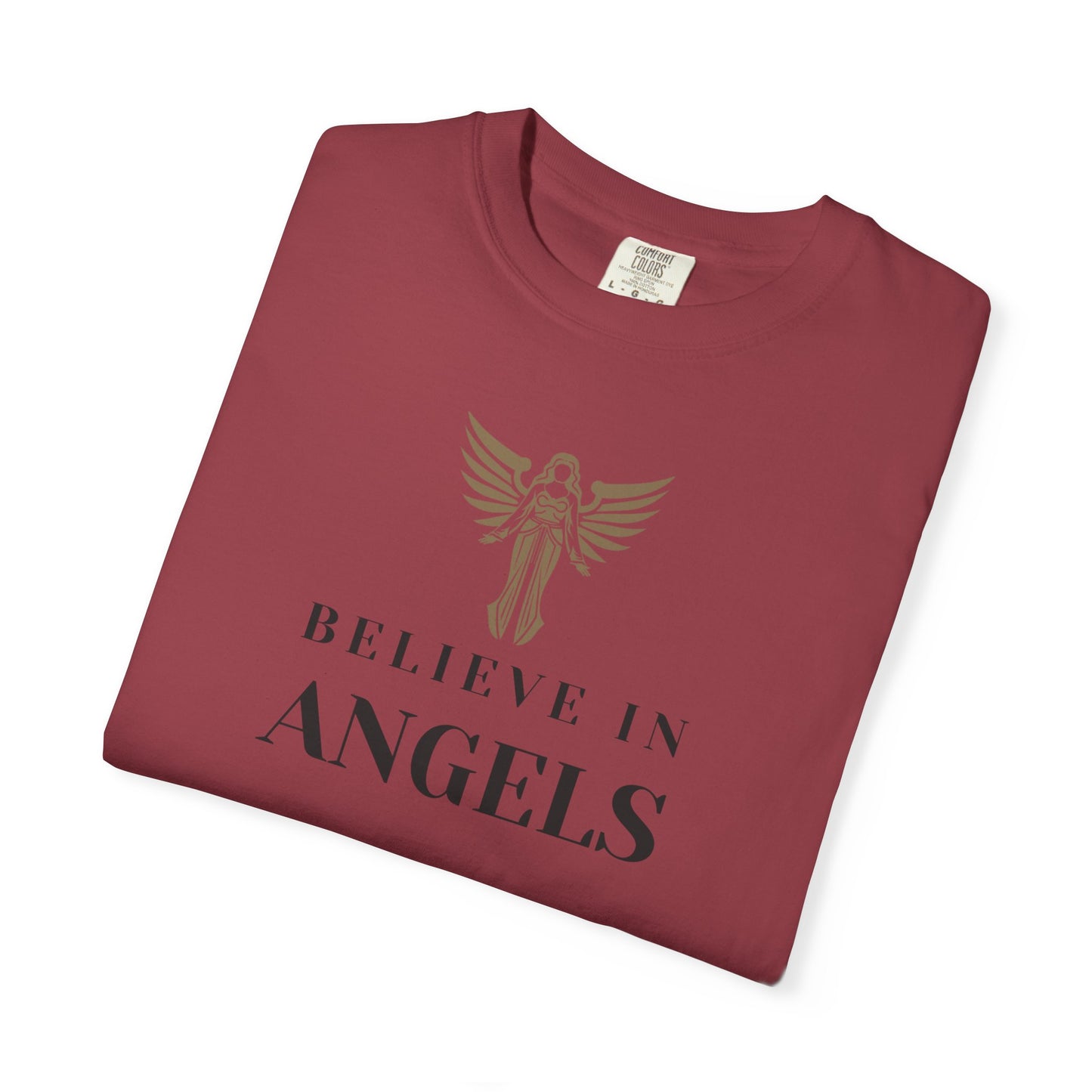 Believe in Angels Unisex T-Shirt for Spiritual Seekers, Casual Wear, Gift for Friends, Birthday Gift, Inspirational Apparel