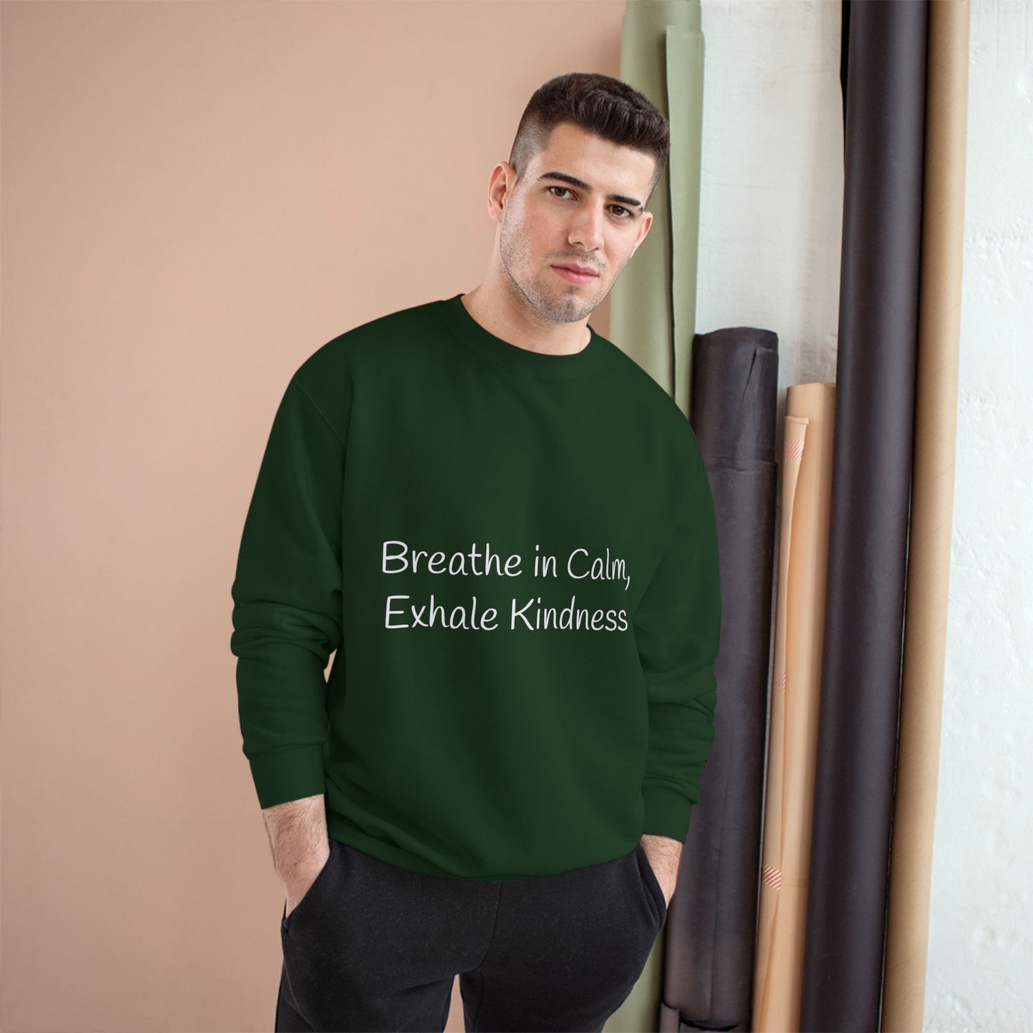 Kindcore 'Breathe in Calm, Exhale Kindness' Sweatshirt