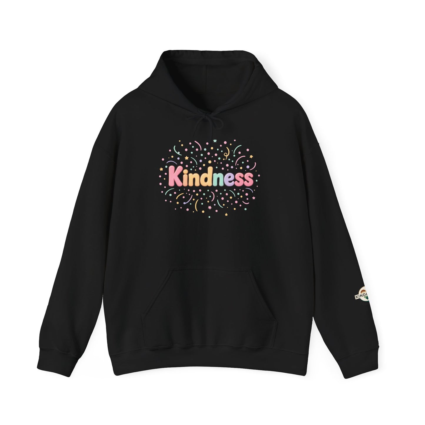 Kindness Pastel Hoodie – Cute Rainbow ‘Kindness’ Graphic hoodie