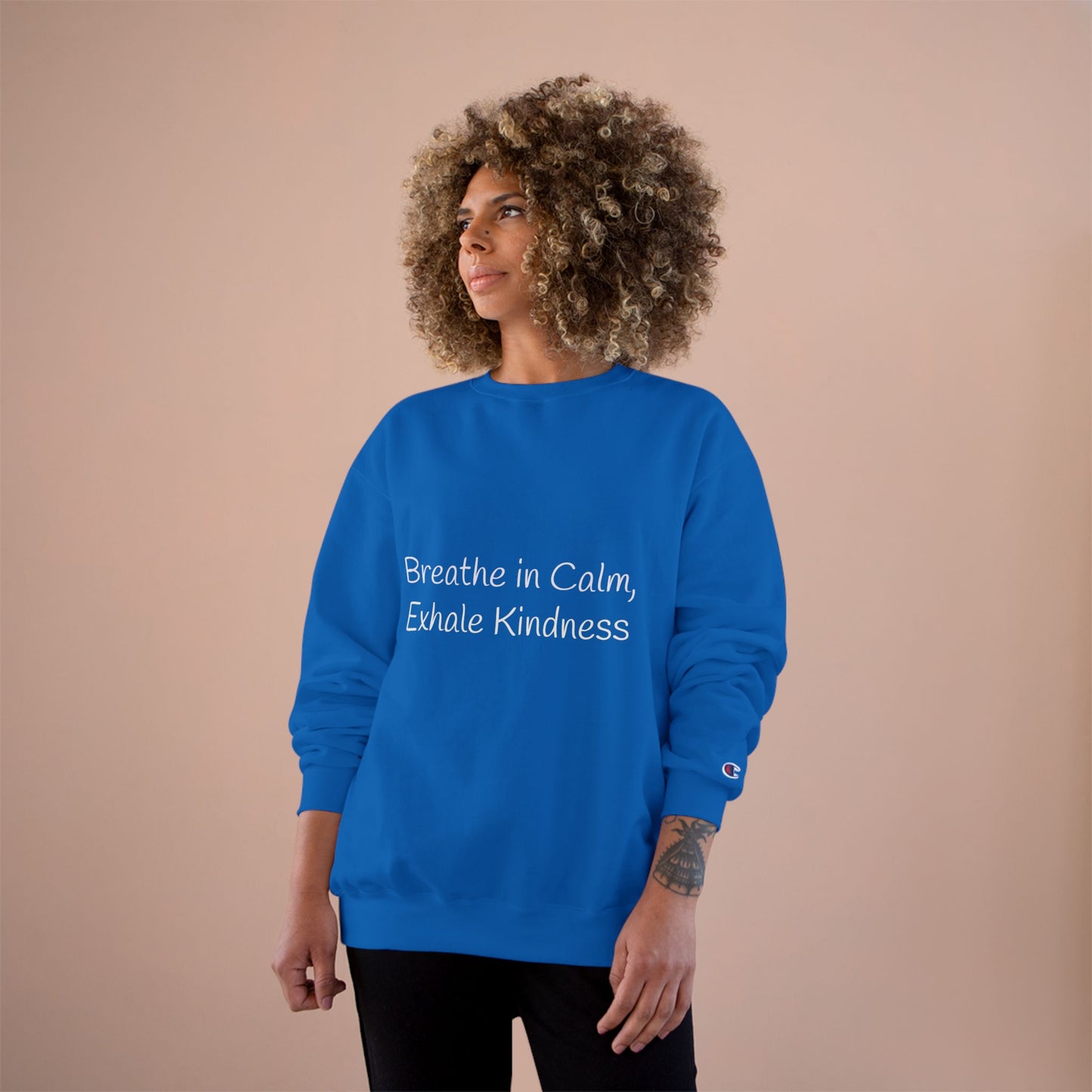 Kindcore 'Breathe in Calm, Exhale Kindness' Sweatshirt