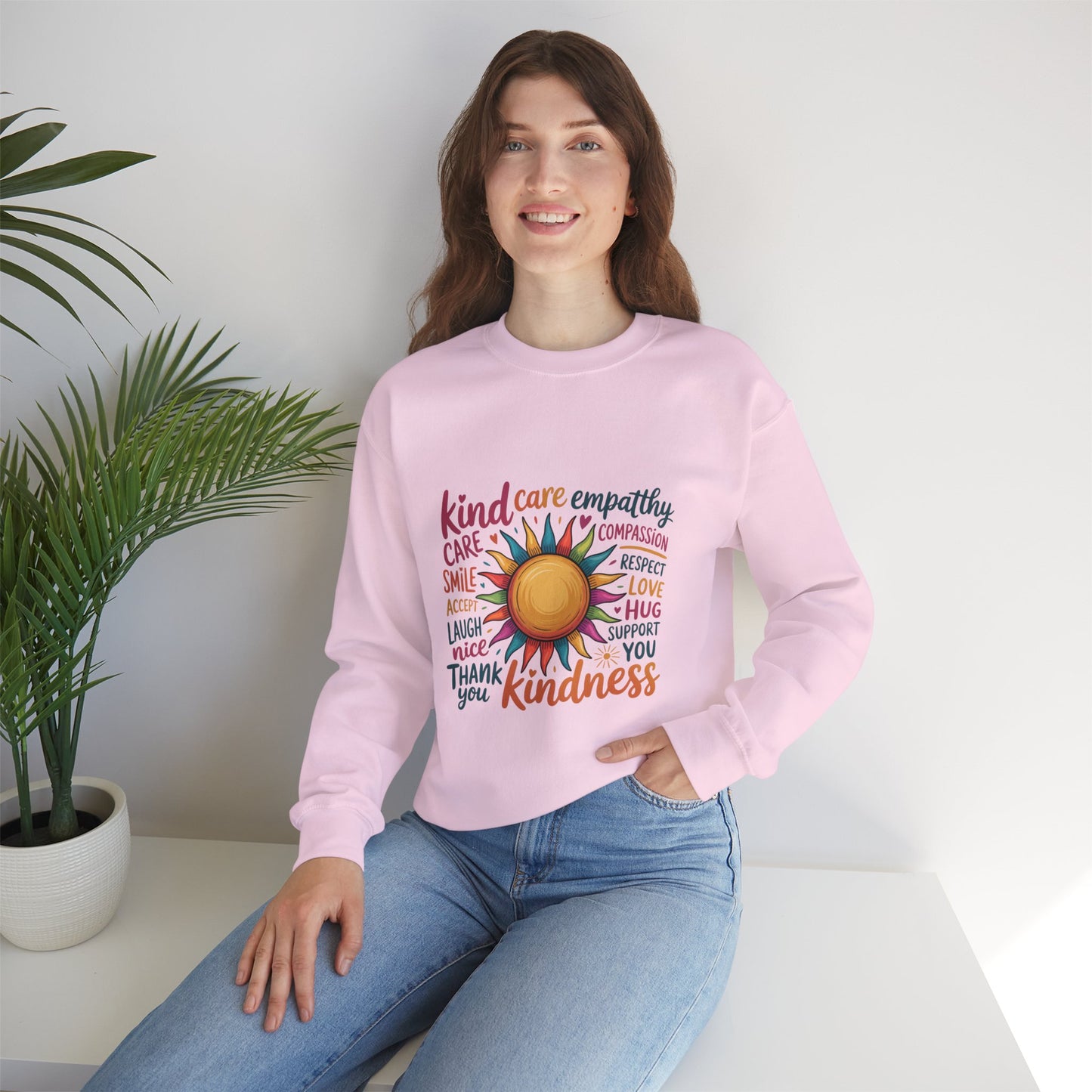 Sunburst filled with Kindness Crewneck