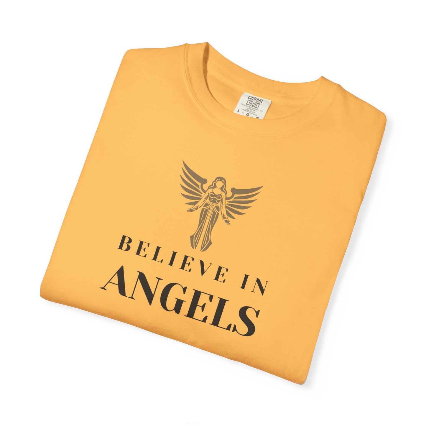 Believe in Angels Unisex T-Shirt for Spiritual Seekers, Casual Wear, Gift for Friends, Birthday Gift, Inspirational Apparel