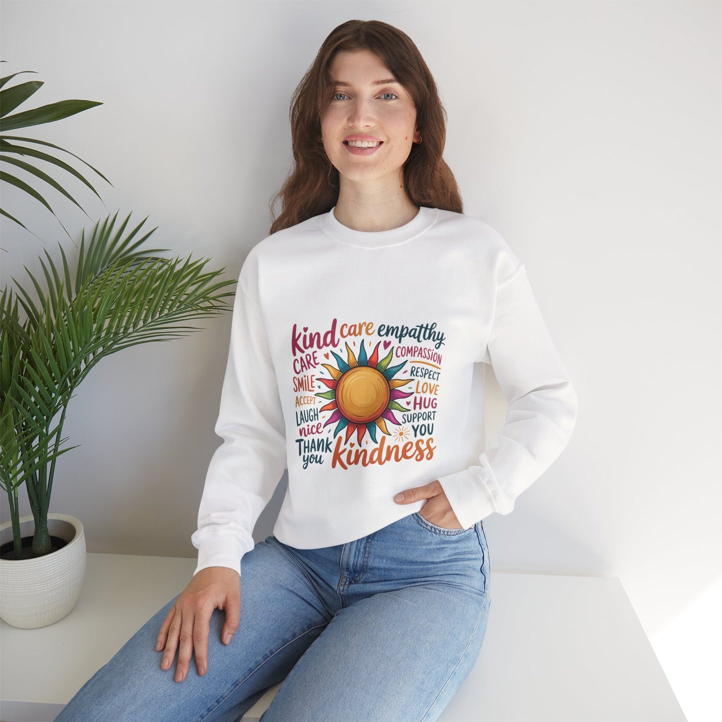 Sunburst filled with Kindness Crewneck