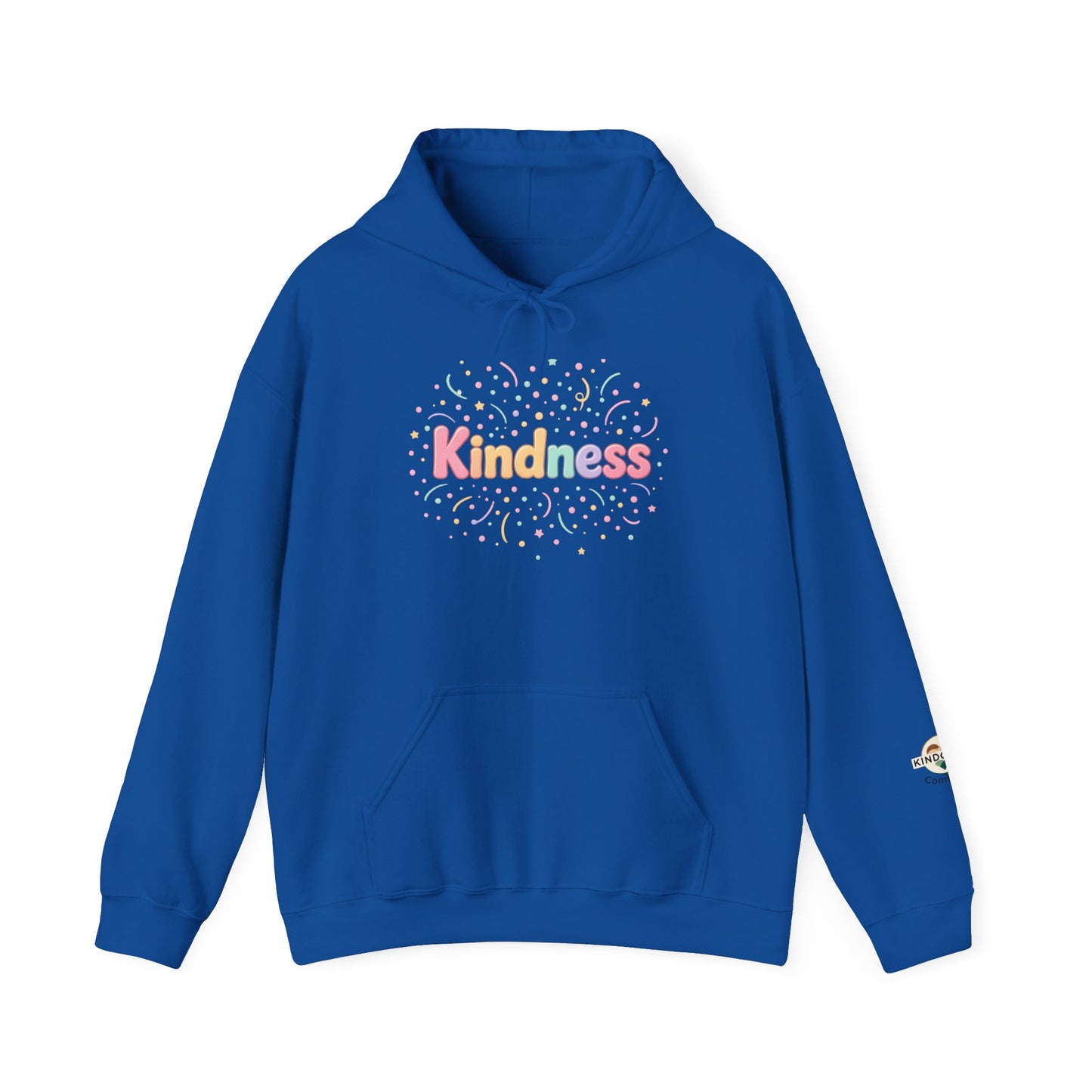 Kindness Pastel Hoodie – Cute Rainbow ‘Kindness’ Graphic hoodie