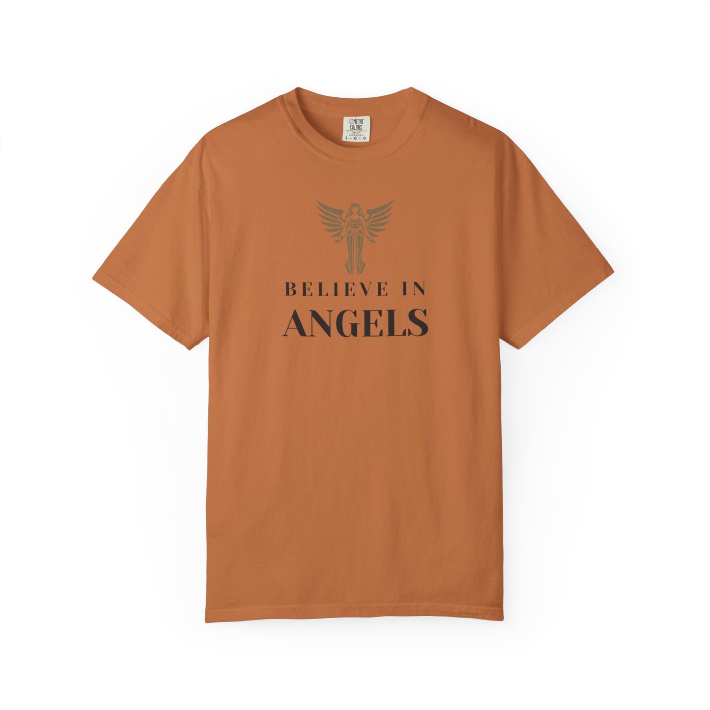 Believe in Angels Unisex T-Shirt for Spiritual Seekers, Casual Wear, Gift for Friends, Birthday Gift, Inspirational Apparel