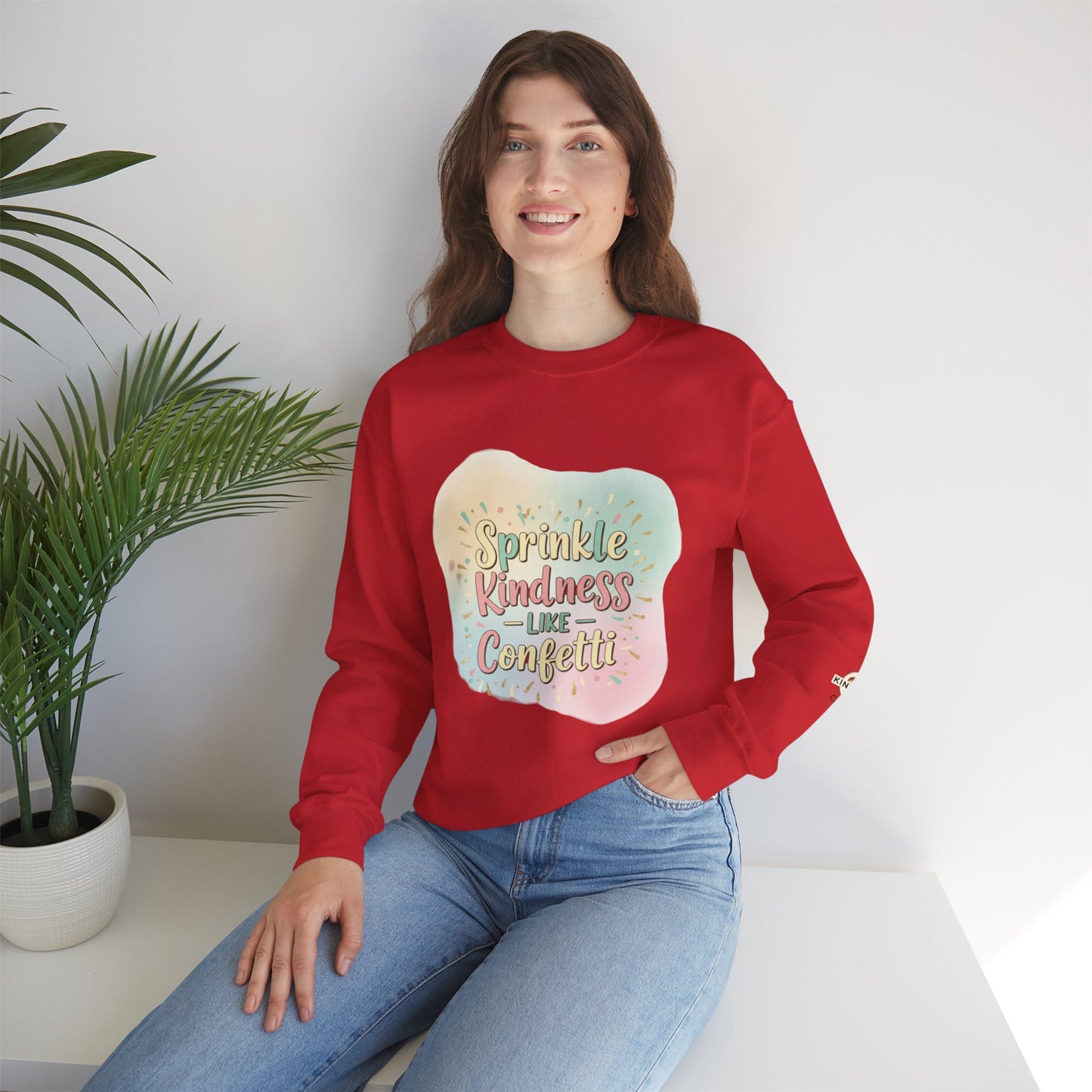 Celebrate Kindness Sweatshirt — "Sprinkle Kindness" Cozy Crewneck