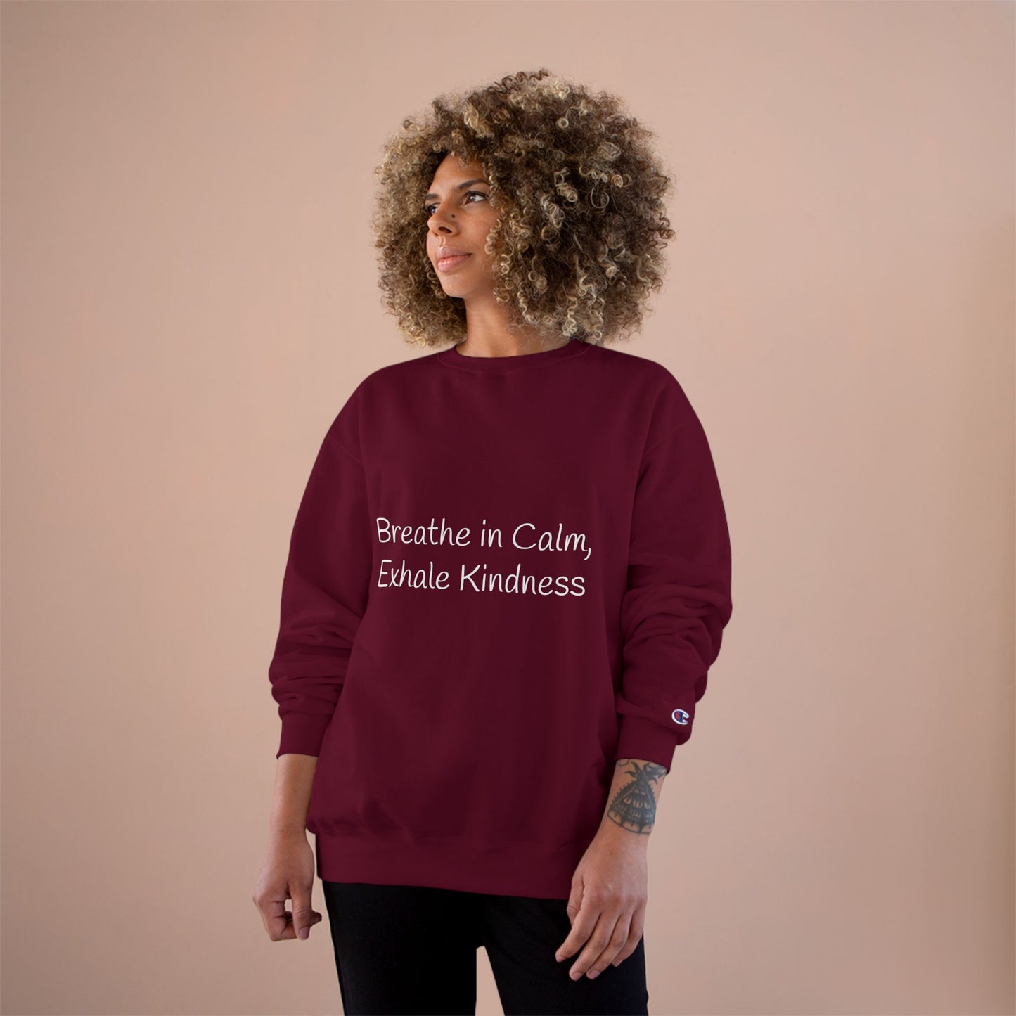 Kindcore 'Breathe in Calm, Exhale Kindness' Sweatshirt