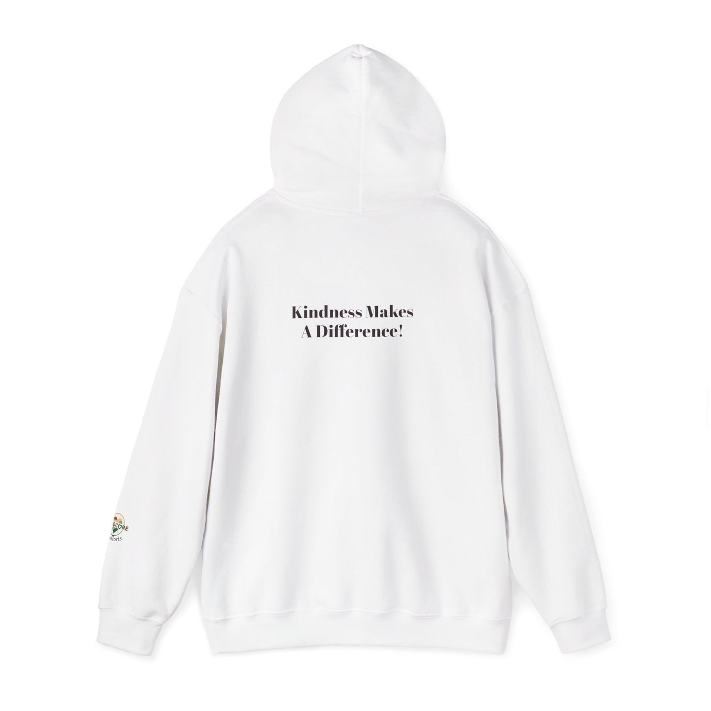 Kindness Pastel Hoodie – Cute Rainbow ‘Kindness’ Graphic hoodie