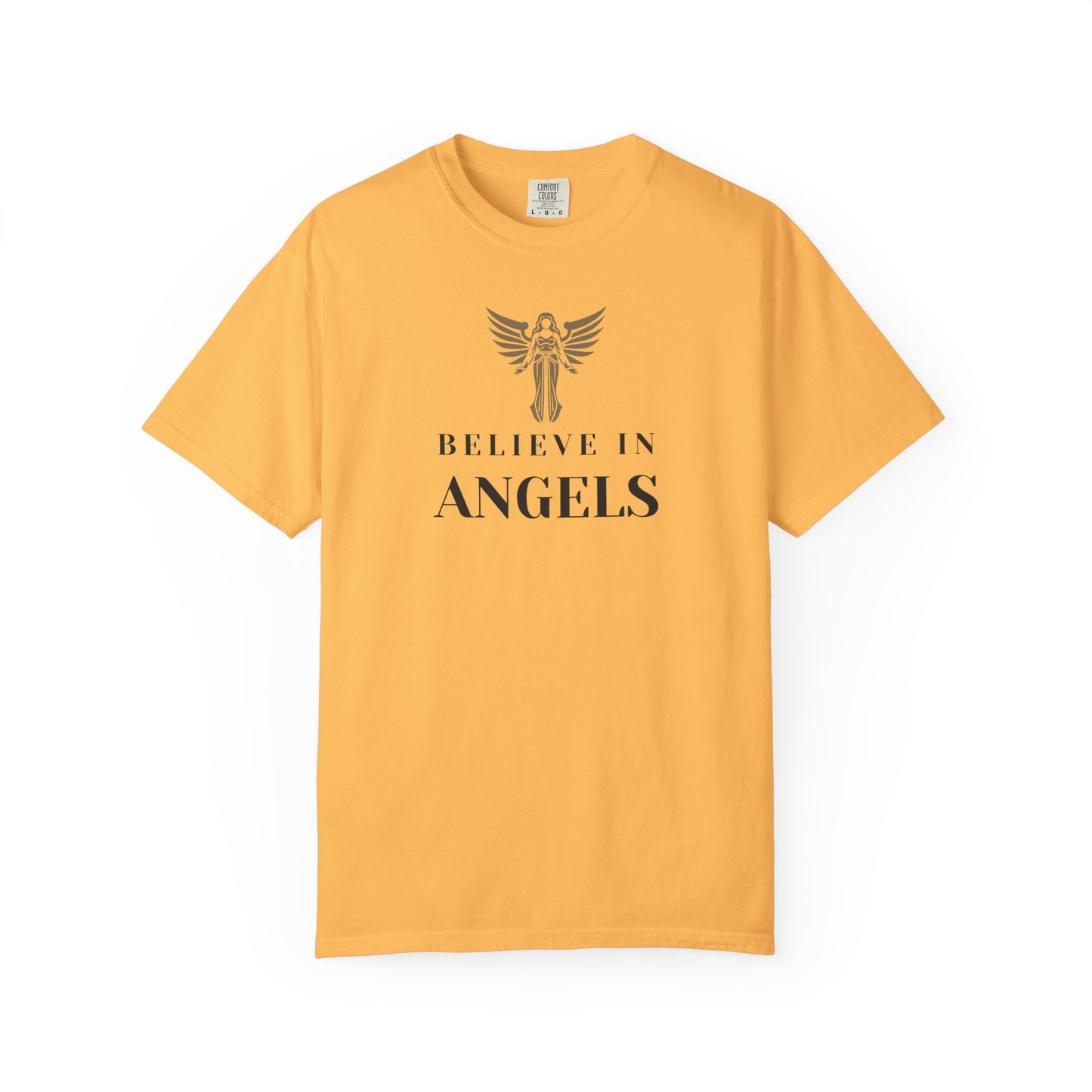 Believe in Angels Unisex T-Shirt for Spiritual Seekers, Casual Wear, Gift for Friends, Birthday Gift, Inspirational Apparel