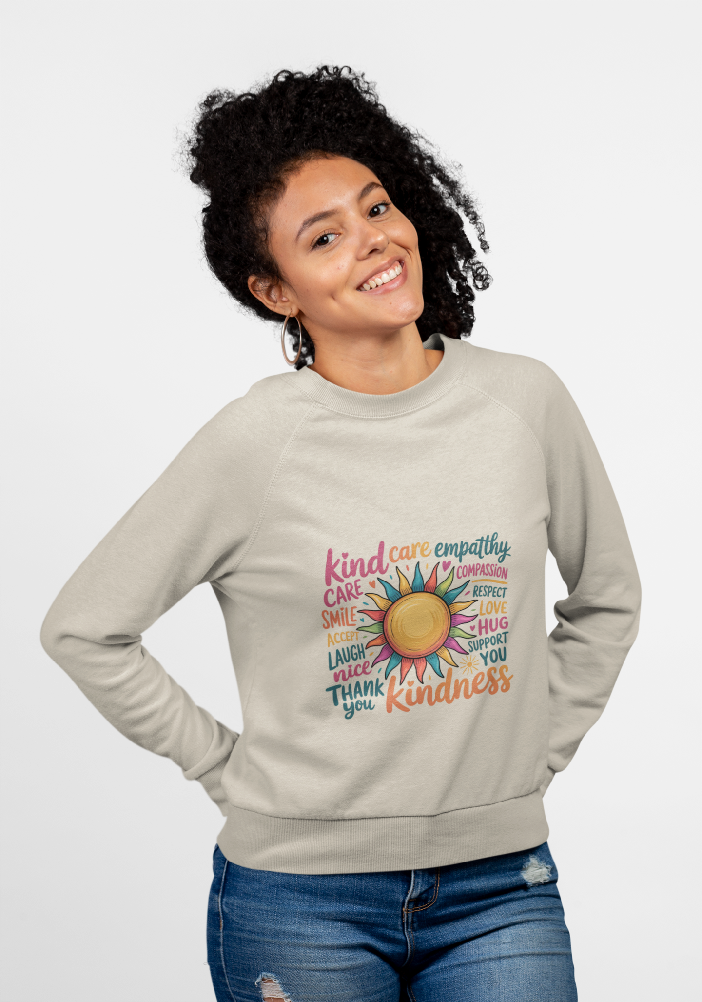 Sunburst filled with Kindness Crewneck