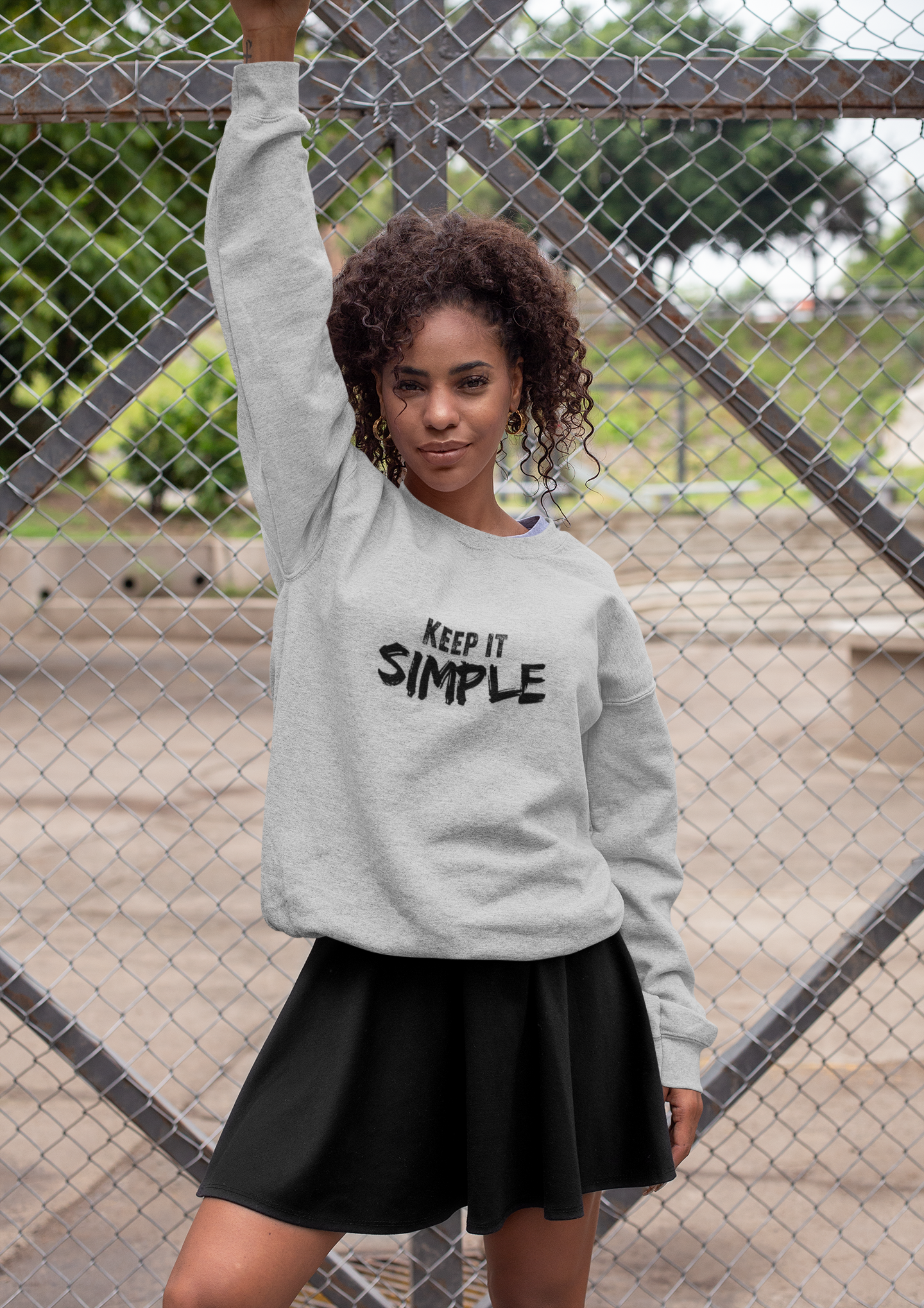 Unisex Crewneck Sweatshirt - Keep It Simple