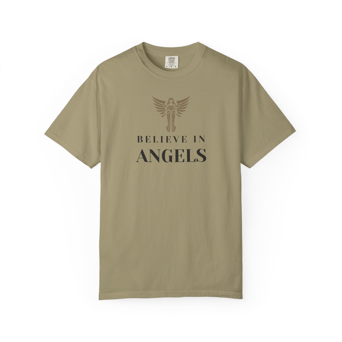 Believe in Angels Unisex T-Shirt for Spiritual Seekers, Casual Wear, Gift for Friends, Birthday Gift, Inspirational Apparel