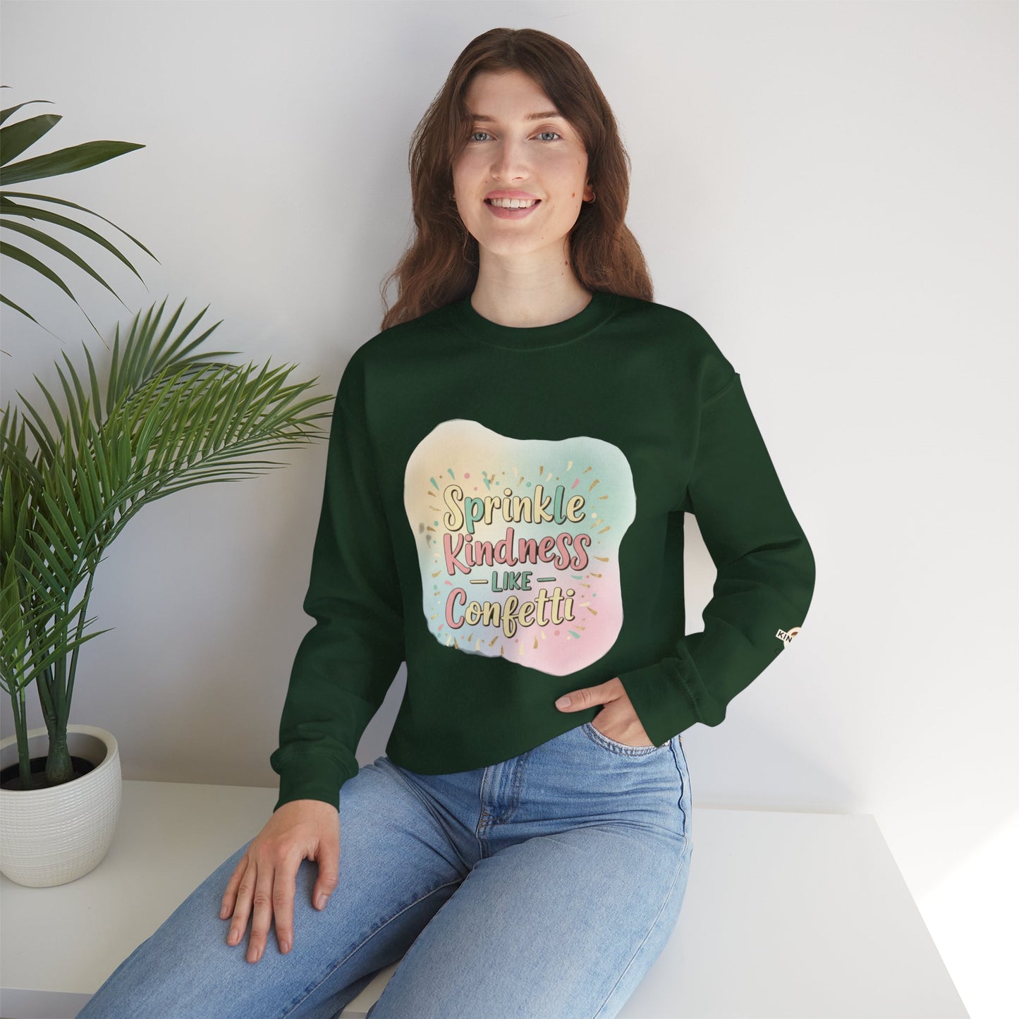 Celebrate Kindness Sweatshirt — "Sprinkle Kindness" Cozy Crewneck