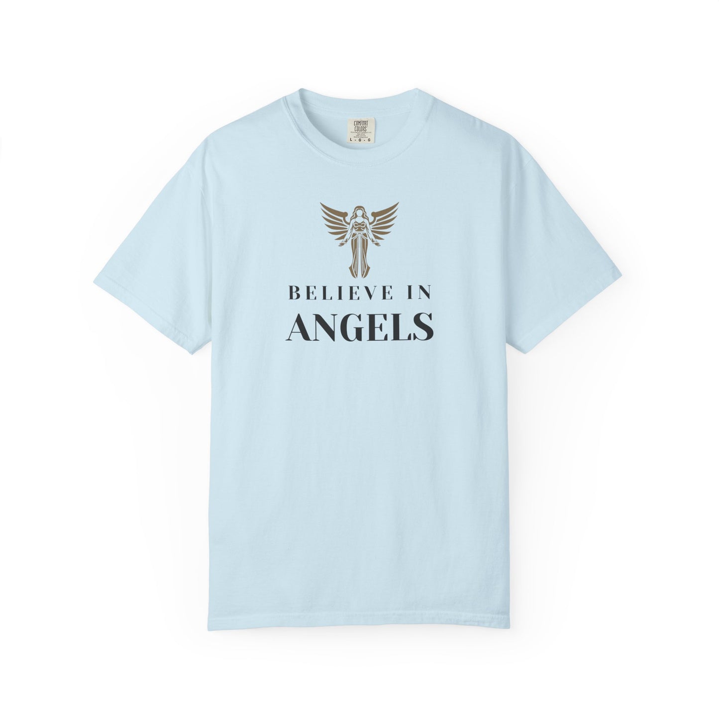Believe in Angels Unisex T-Shirt for Spiritual Seekers, Casual Wear, Gift for Friends, Birthday Gift, Inspirational Apparel