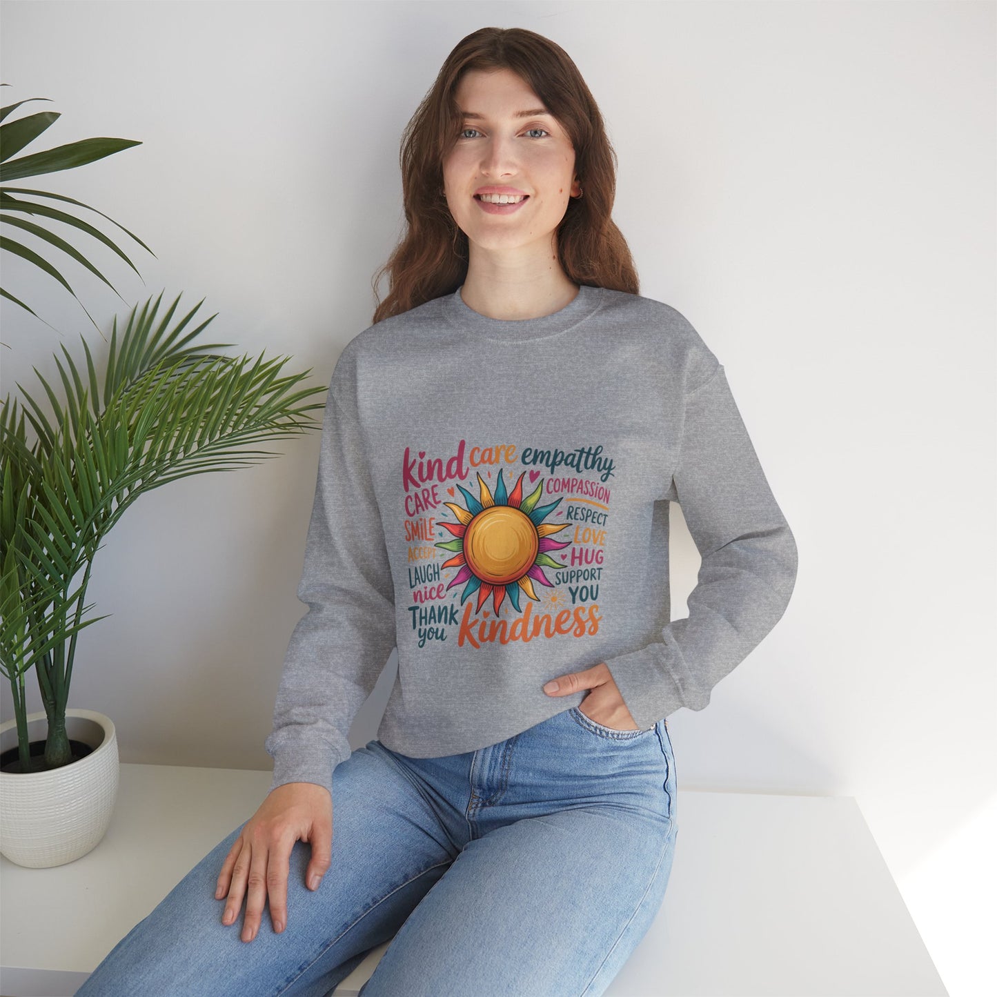 Sunburst filled with Kindness Crewneck