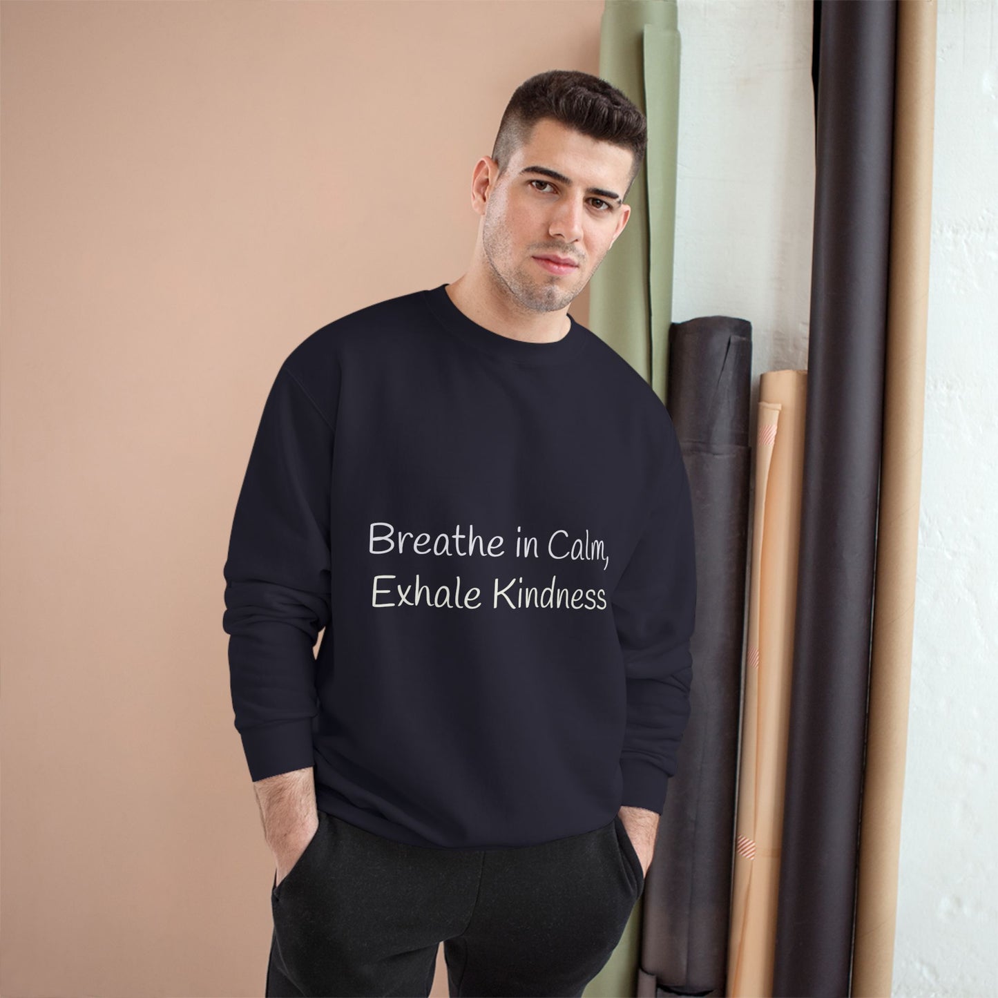 Kindcore 'Breathe in Calm, Exhale Kindness' Sweatshirt
