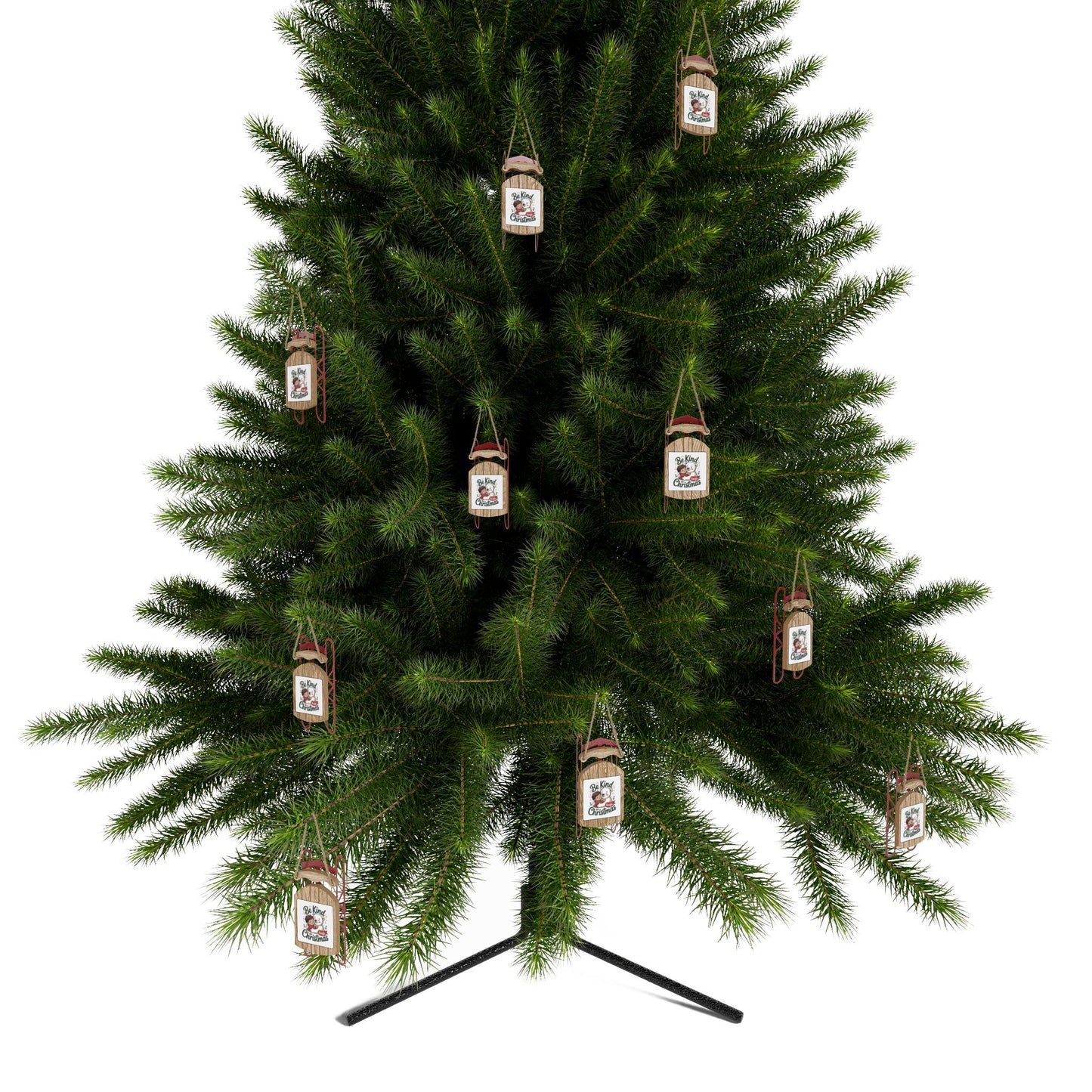 Sled Ornament to Remind Us to Be Kind For the Holiday