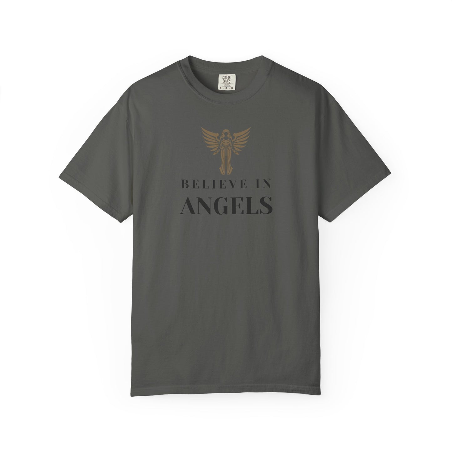 Believe in Angels Unisex T-Shirt for Spiritual Seekers, Casual Wear, Gift for Friends, Birthday Gift, Inspirational Apparel