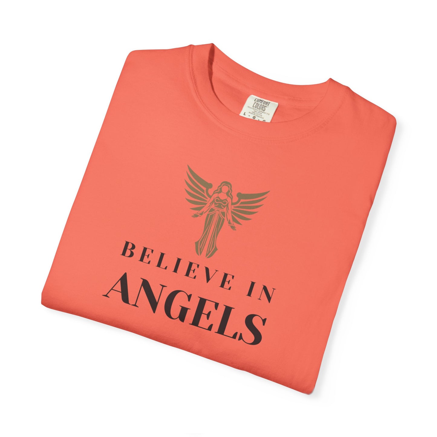 Believe in Angels Unisex T-Shirt for Spiritual Seekers, Casual Wear, Gift for Friends, Birthday Gift, Inspirational Apparel