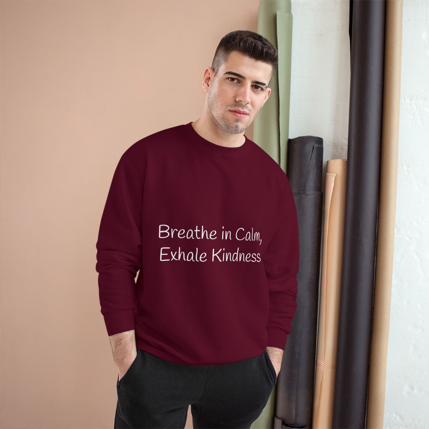 Kindcore 'Breathe in Calm, Exhale Kindness' Sweatshirt