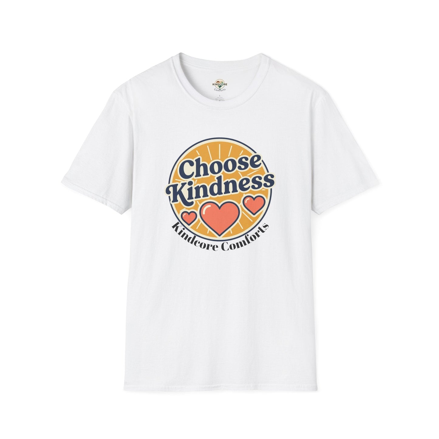 Choose Kindness Heart Graphic T-Shirt - Kindcore ComfortsChoose Kindness Heart Graphic T-ShirtST-ShirtPrintifyKindcore Comforts13710631010033354833