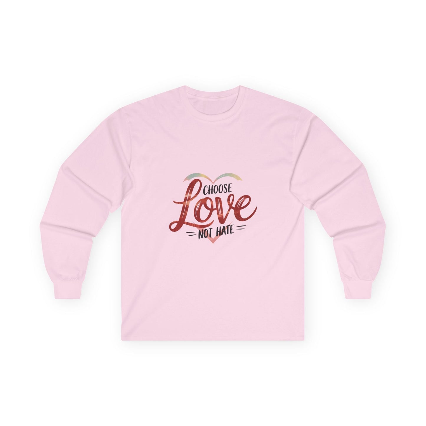 Choose Love not Hate is a Long Sleeve Tee That is Soft and Powerful - Kindcore ComfortsChoose Love not Hate is a Long Sleeve Tee That is Soft and Powerful - Kindcore ComfortsSLong-sleevePrintifyKindcore Comforts87476236392497166493