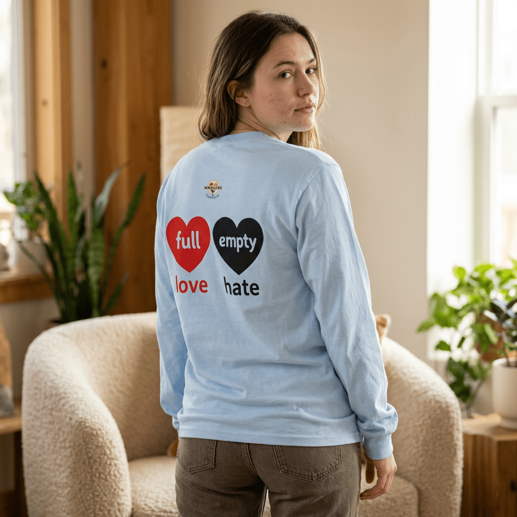 Choose Love not Hate is a Long Sleeve Tee That is Soft and Powerful - Kindcore ComfortsChoose Love not Hate is a Long Sleeve Tee That is Soft and Powerful - Kindcore ComfortsSLong-sleevePrintifyKindcore Comforts10147600072015175689