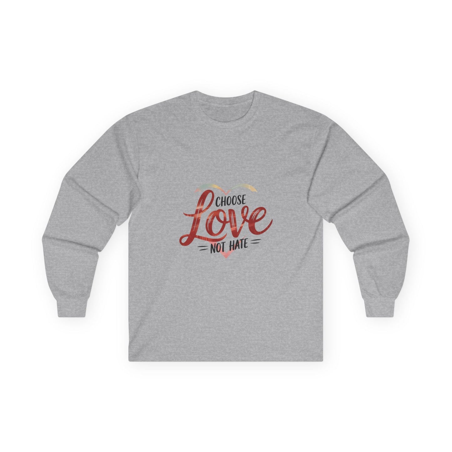 Choose Love not Hate is a Long Sleeve Tee That is Soft and Powerful - Kindcore ComfortsChoose Love not Hate is a Long Sleeve Tee That is Soft and Powerful - Kindcore ComfortsSLong-sleevePrintifyKindcore Comforts27500651949736106516