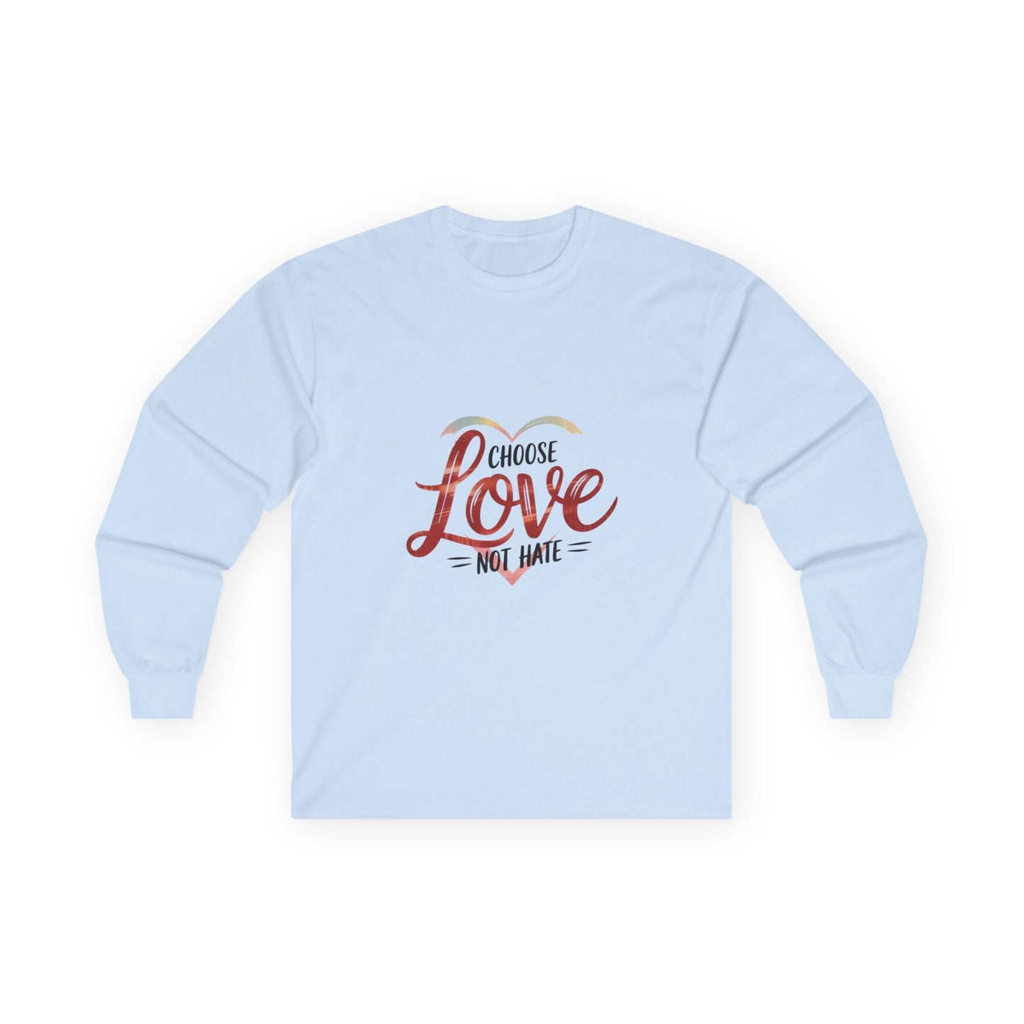 Choose Love not Hate is a Long Sleeve Tee That is Soft and Powerful - Kindcore ComfortsChoose Love not Hate is a Long Sleeve Tee That is Soft and Powerful - Kindcore ComfortsSLong-sleevePrintifyKindcore Comforts12082716129402405321