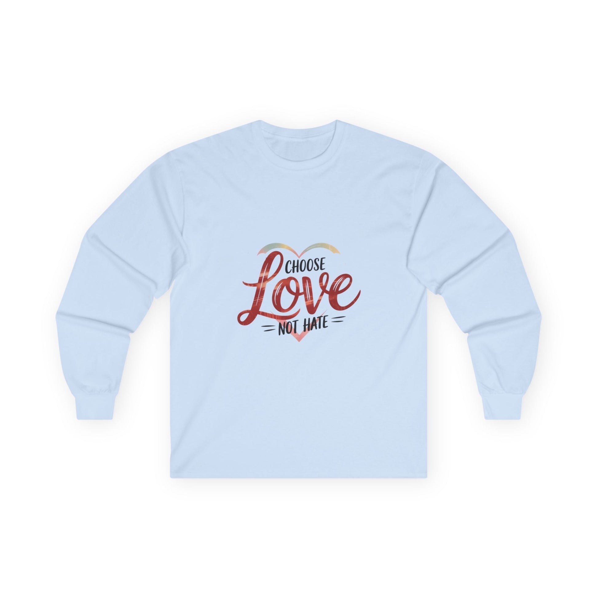 Choose Love not Hate is a Long Sleeve Tee That is Soft and Powerful - Kindcore ComfortsChoose Love not Hate is a Long Sleeve Tee That is Soft and Powerful - Kindcore ComfortsSLong-sleevePrintifyKindcore Comforts12082716129402405321
