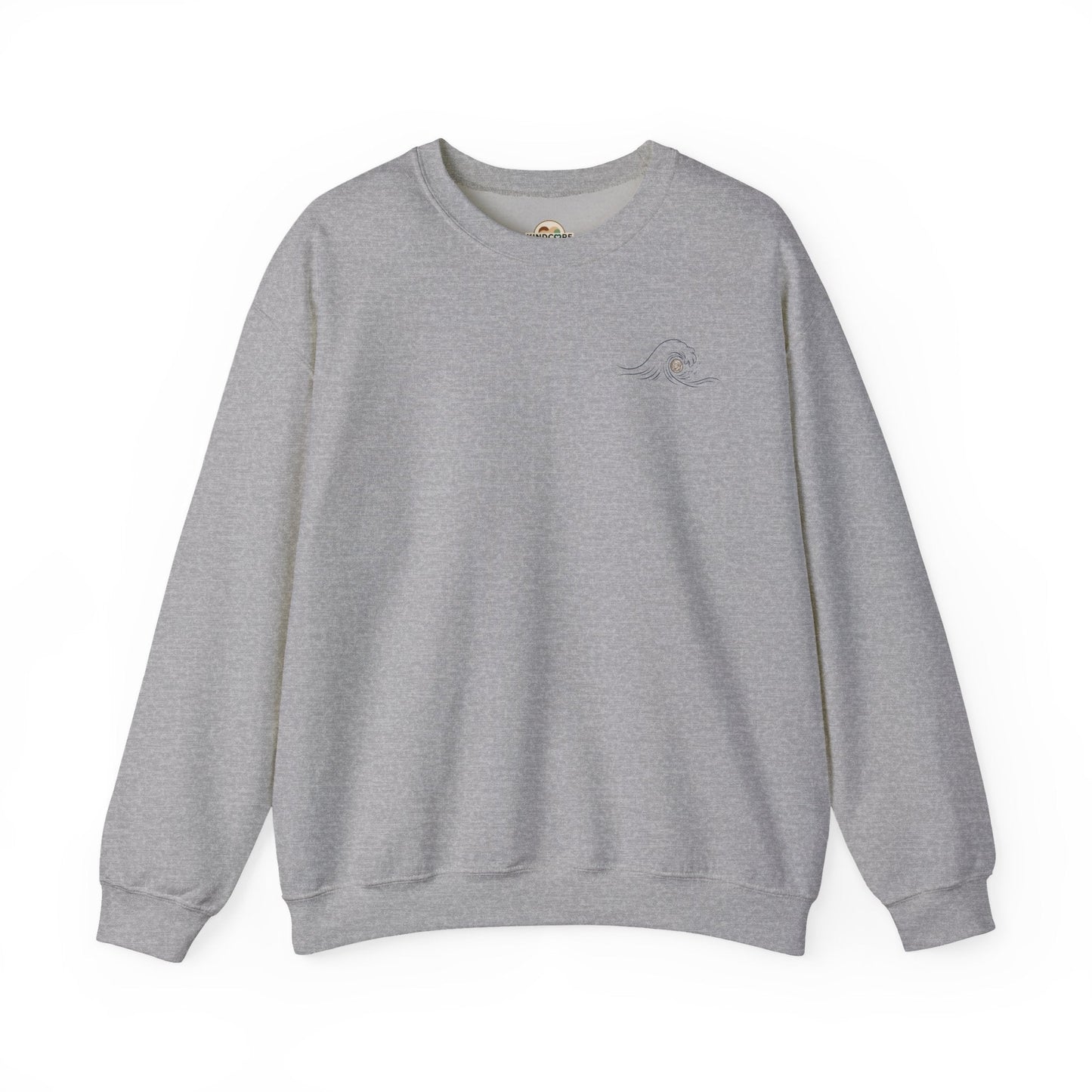 Inspirational Quote Crewneck Sweatshirt — "The sun will appear yet again... Let us see with brand new eyes." - Kindcore ComfortsInspirational Quote Crewneck Sweatshirt — "The sun will appear yet again... Let us see with brand new eyes."Sport GreySweatshirtPrintifyKindcore Comforts32207983533847407635