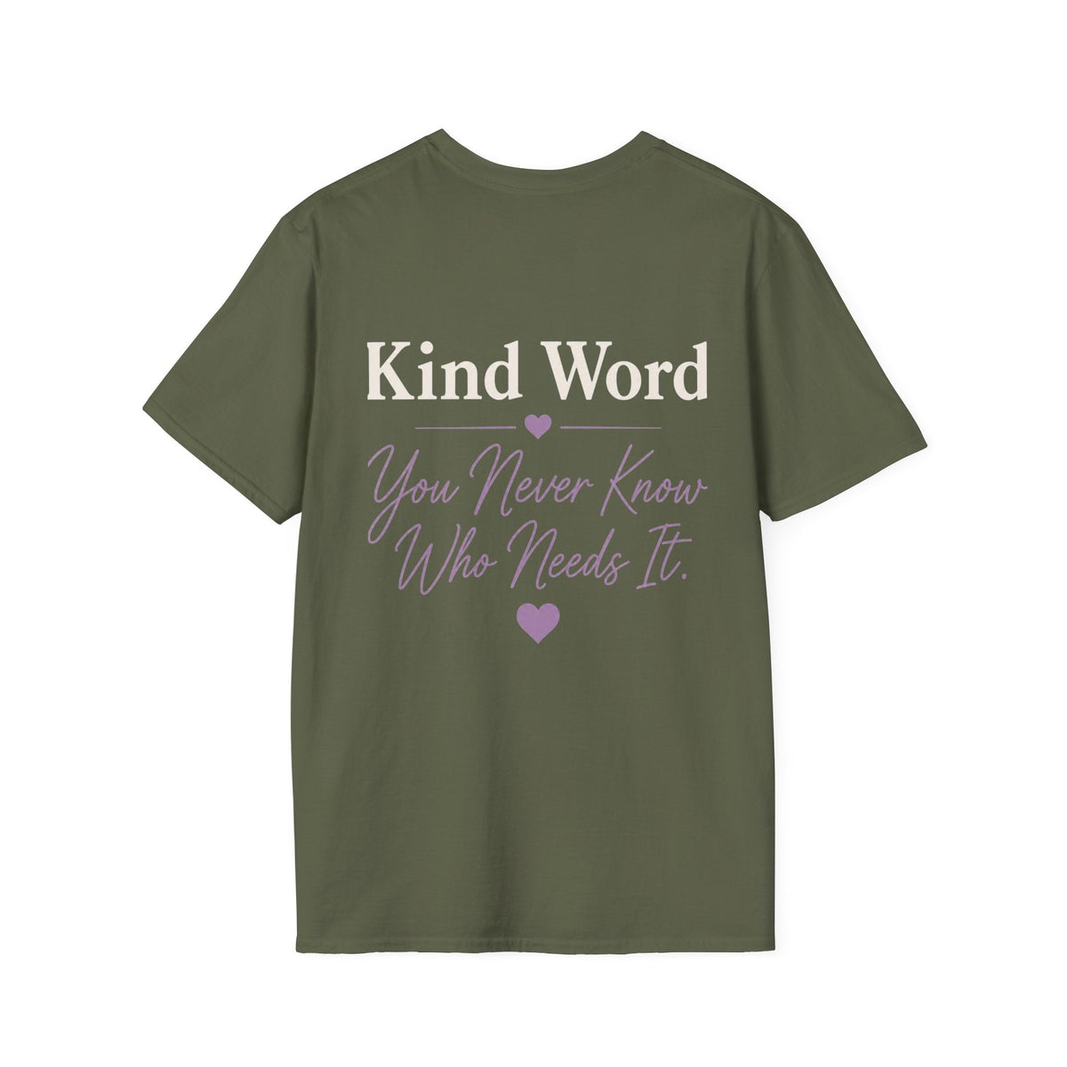 It Only Takes One Kind Word T-Shirt - For Women - Kindcore ComfortsIt Only Takes One Kind Word T-Shirt - For WomenST-ShirtPrintifyKindcore Comforts18032923292309249036