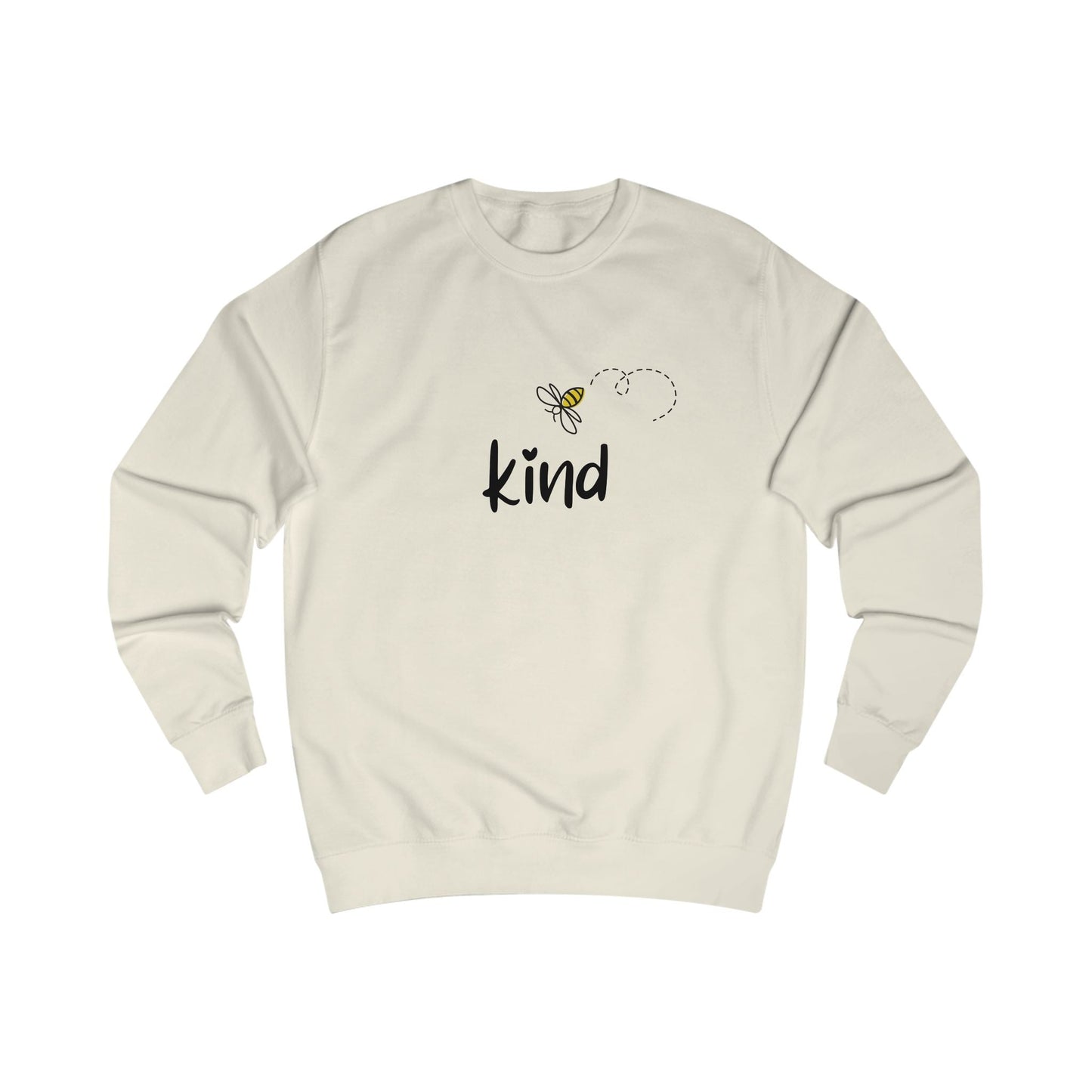 Kind Bee Sweatshirt — Cute Inspirational Crewneck - Kindcore ComfortsKind Bee Sweatshirt — Cute Inspirational CrewneckSSweatshirtPrintifyKindcore Comforts17625454970111850367
