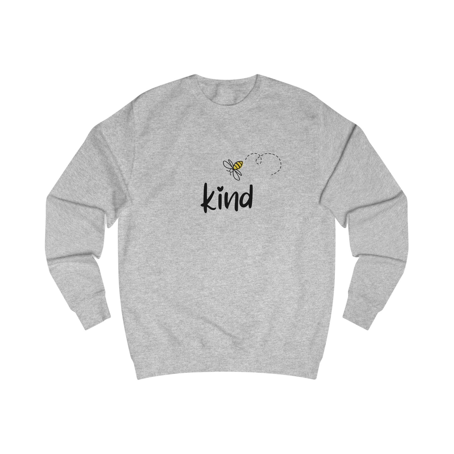 Kind Bee Sweatshirt — Cute Inspirational Crewneck - Kindcore ComfortsKind Bee Sweatshirt — Cute Inspirational Crewneck - Kindcore ComfortsSSweatshirtPrintifyKindcore Comforts15695479004946371838