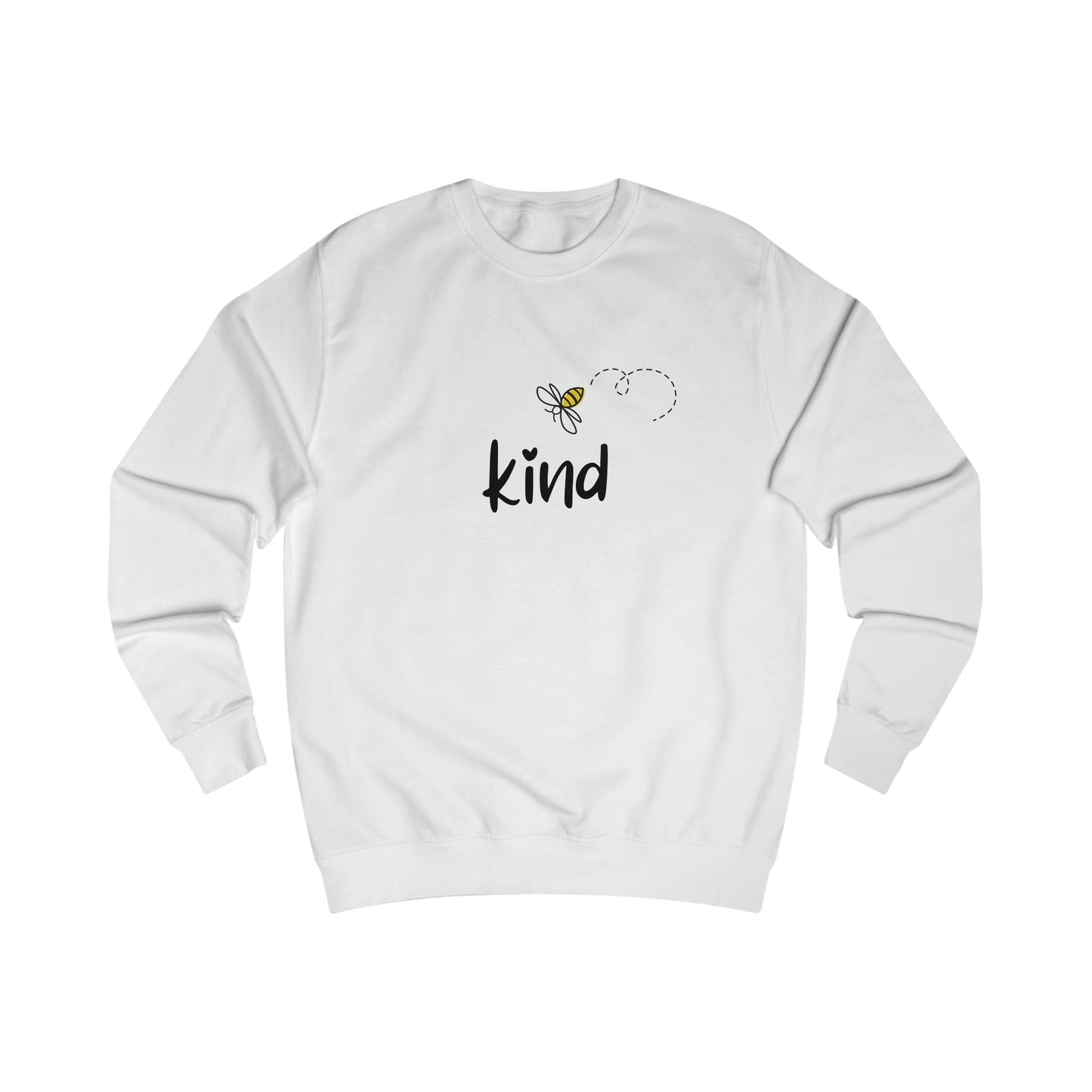 Kind Bee Sweatshirt — Cute Inspirational Crewneck - Kindcore ComfortsKind Bee Sweatshirt — Cute Inspirational Crewneck - Kindcore ComfortsSSweatshirtPrintifyKindcore Comforts28512986541127677735
