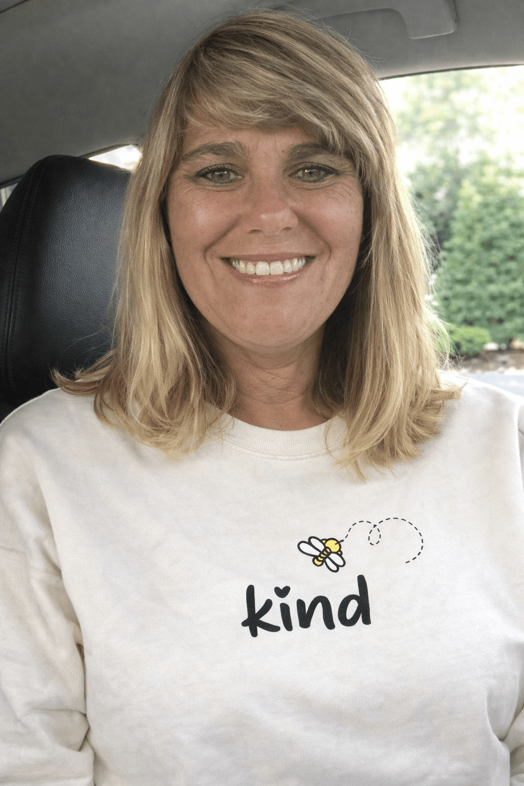 Kind Bee Sweatshirt — Cute Inspirational Crewneck - Kindcore ComfortsKind Bee Sweatshirt — Cute Inspirational Crewneck - Kindcore ComfortsSSweatshirtPrintifyKindcore Comforts80969482837017830836