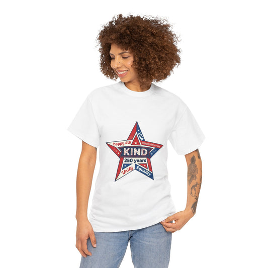 Kind Star 4th of July Tee — Patriotic 'Be Kind' American Flag Graphic T-Shirt - Kindcore ComfortsKind Star 4th of July Tee — Patriotic 'Be Kind' American Flag Graphic T-Shirt - Kindcore ComfortsST-ShirtPrintifyKindcore Comforts32532743989654208927