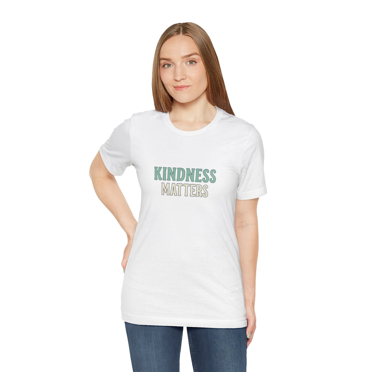 Kindness Matters Graphic T-shirt - Kindcore ComfortsKindness Matters Graphic T-shirtWhiteT-ShirtPrintifyKindcore Comforts18341756110360493336