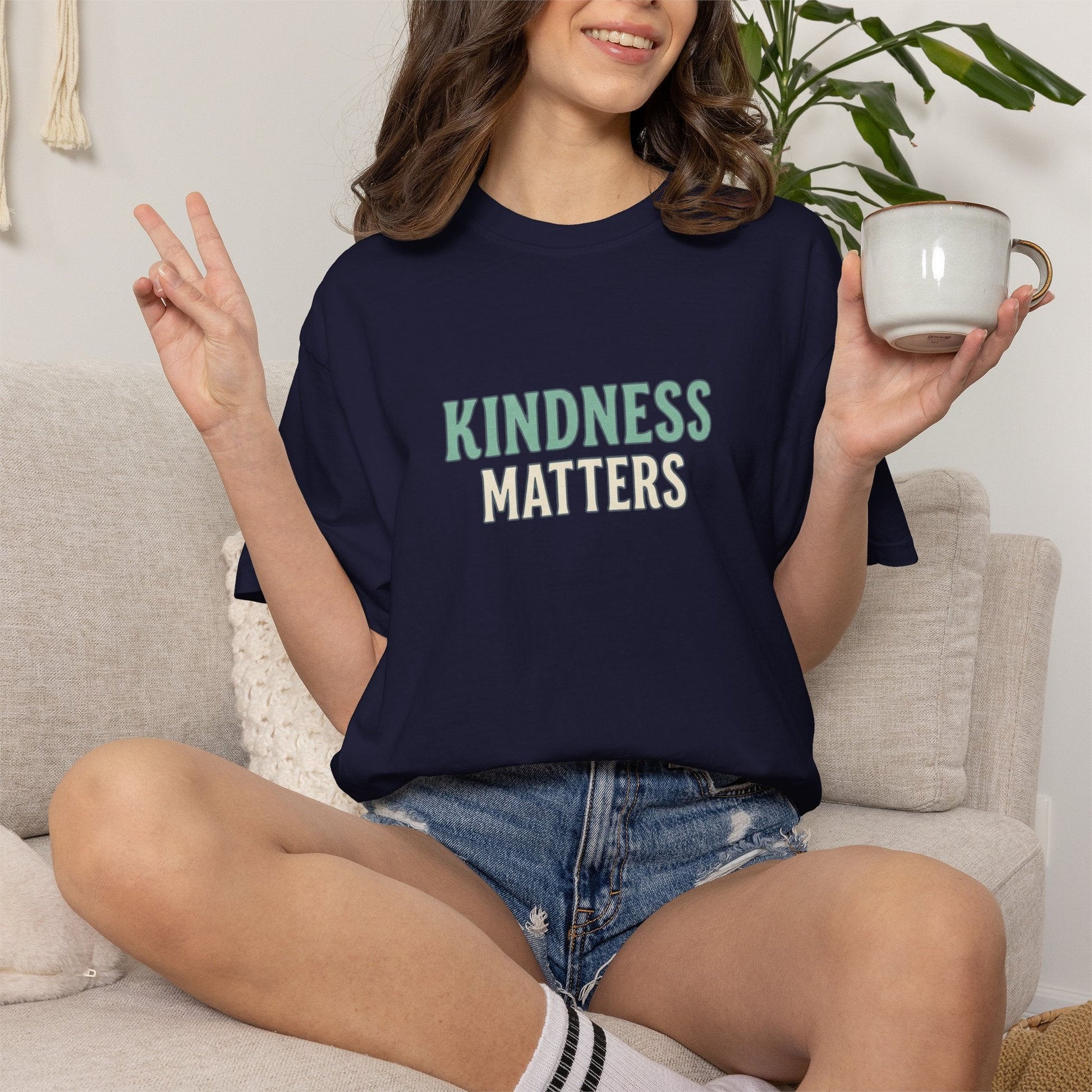 Kindness Matters Rainbow T-Shirt - Kindcore ComfortsKindness Matters Rainbow T-ShirtST-ShirtPrintifyKindcore Comforts19214562267966383331
