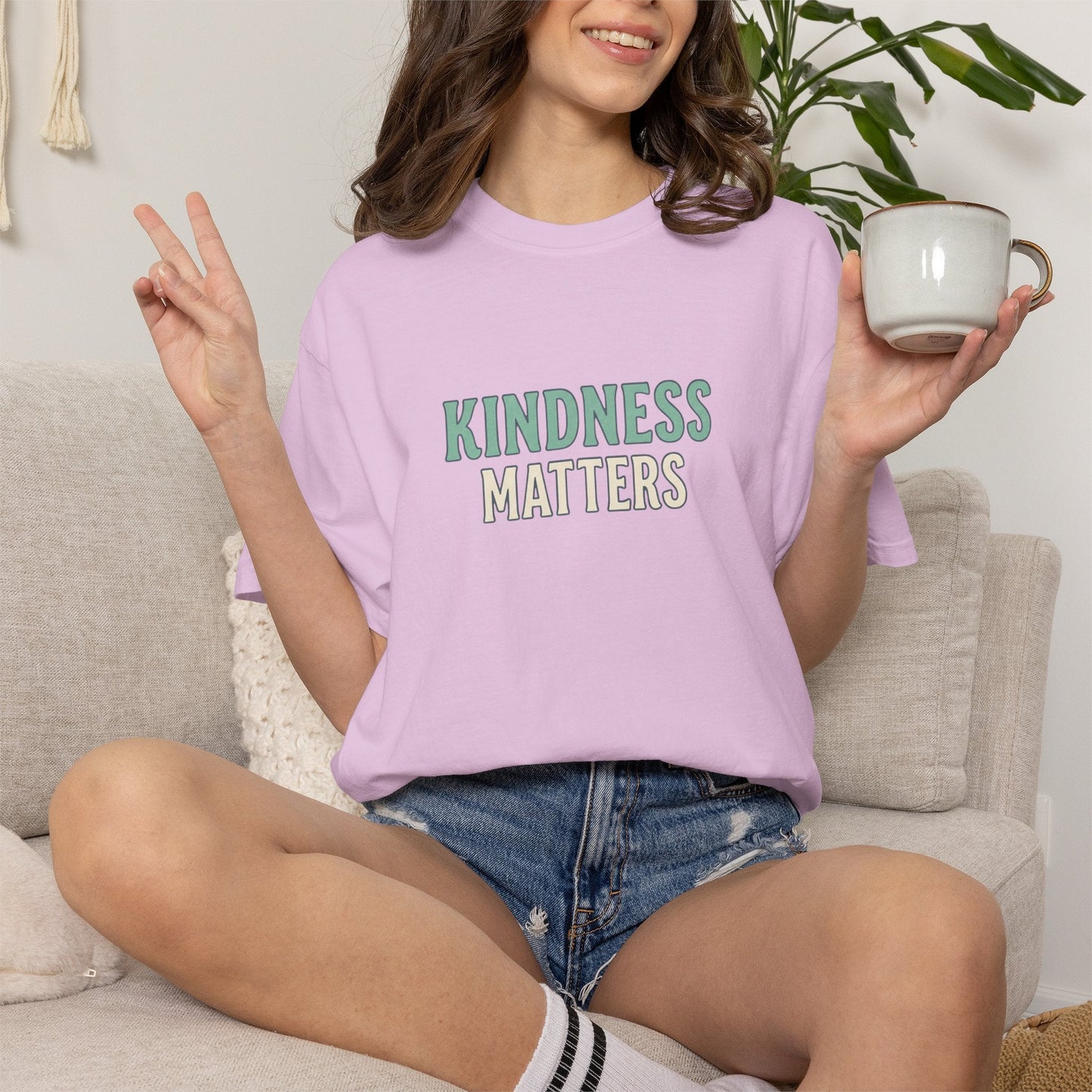 Kindness Matters Rainbow T-Shirt - Kindcore ComfortsKindness Matters Rainbow T-ShirtST-ShirtPrintifyKindcore Comforts19214562267966383331