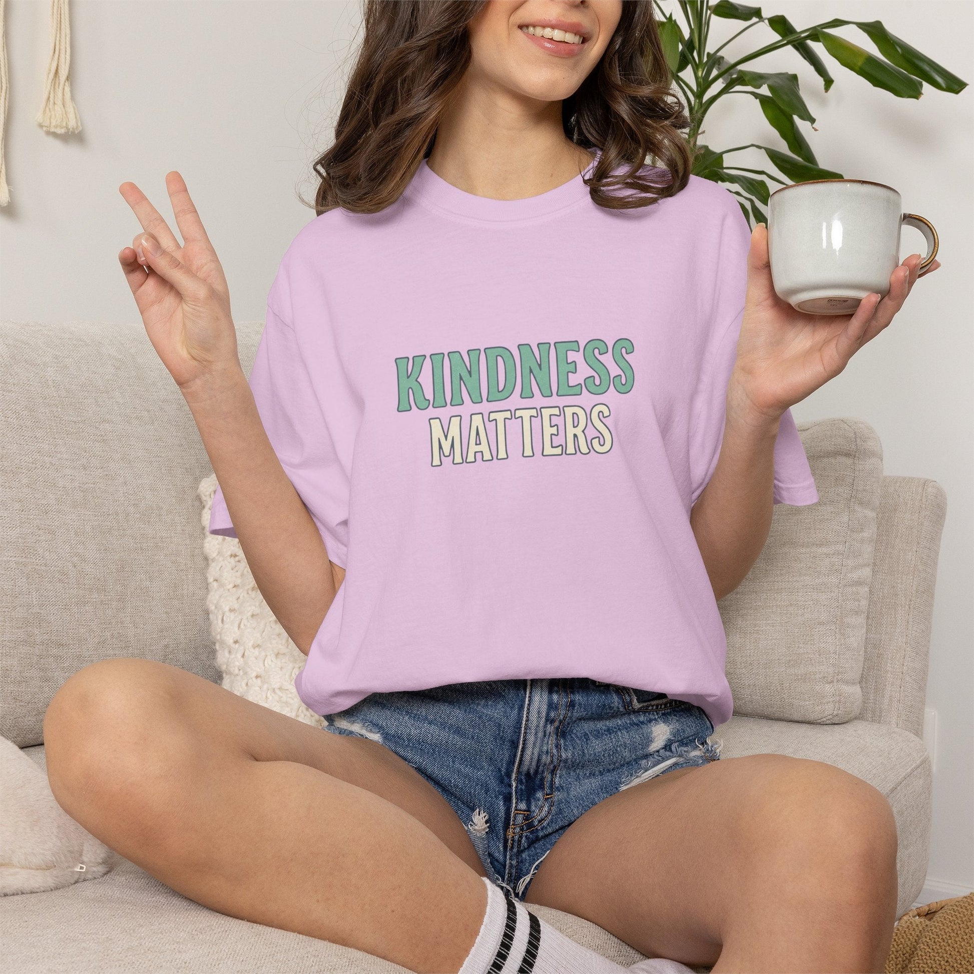 Kindness Matters Rainbow T-Shirt - Kindcore ComfortsKindness Matters Rainbow T-ShirtST-ShirtPrintifyKindcore Comforts19214562267966383331