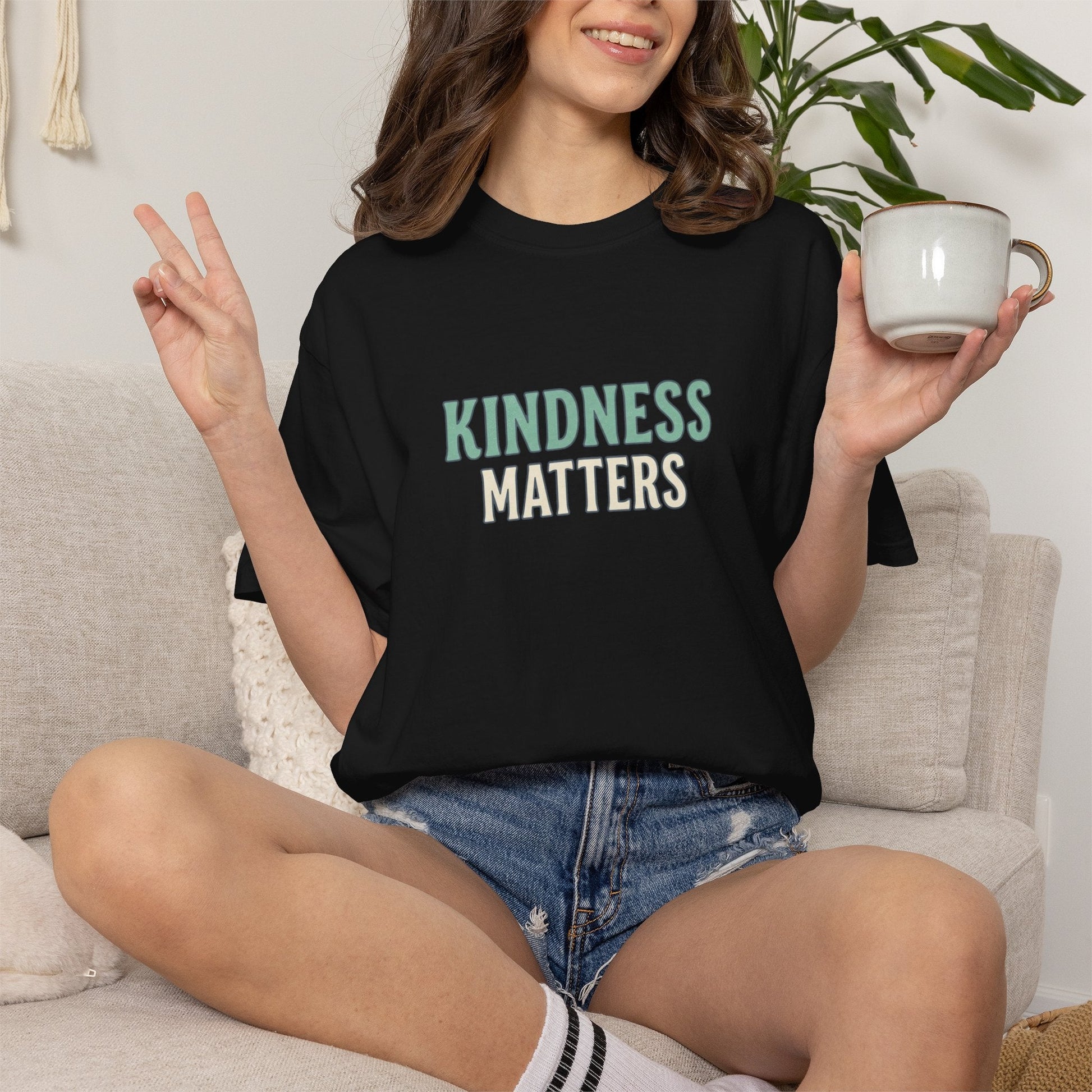 Kindness Matters Rainbow T-Shirt - Kindcore ComfortsKindness Matters Rainbow T-ShirtST-ShirtPrintifyKindcore Comforts19214562267966383331