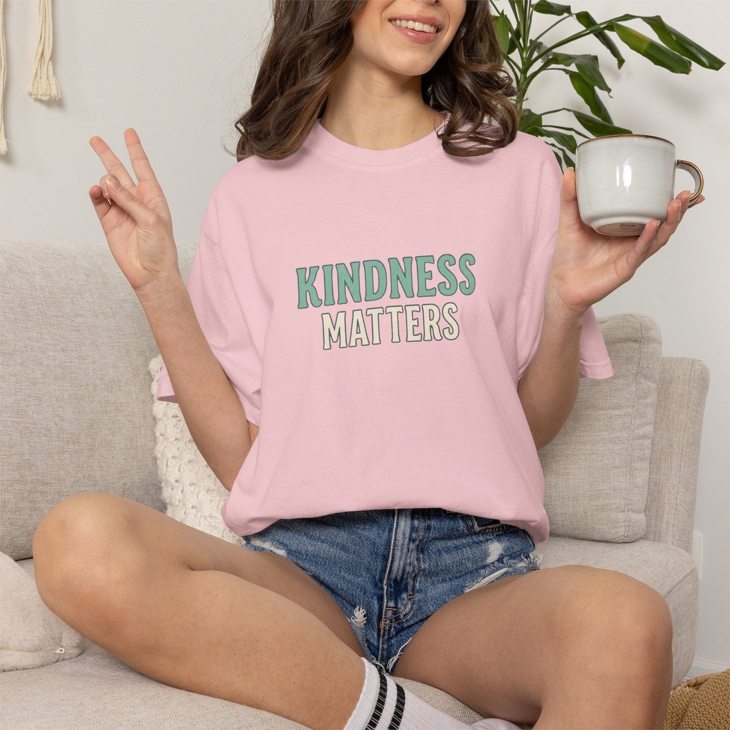 Kindness Matters Rainbow T-Shirt - Kindcore ComfortsKindness Matters Rainbow T-ShirtST-ShirtPrintifyKindcore Comforts19214562267966383331