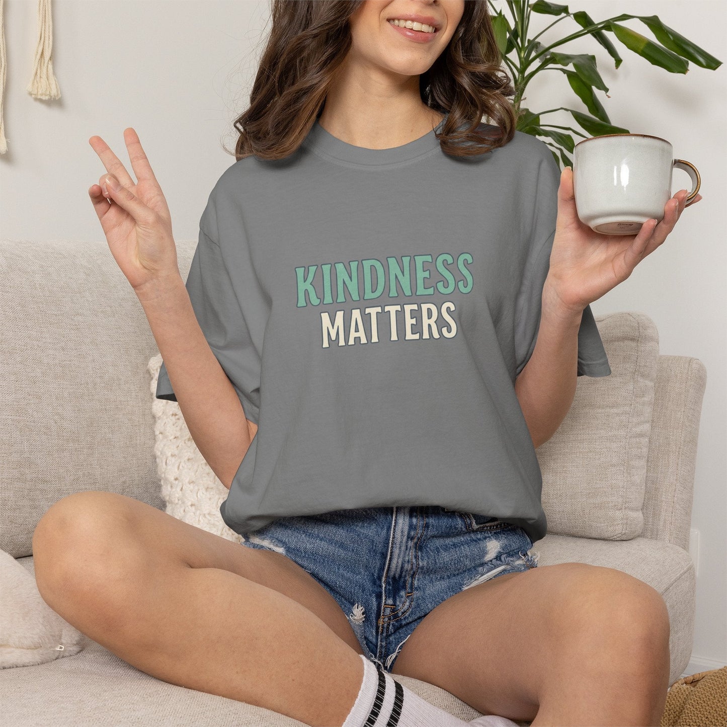 Kindness Matters Rainbow T-Shirt - Kindcore ComfortsKindness Matters Rainbow T-ShirtST-ShirtPrintifyKindcore Comforts19214562267966383331