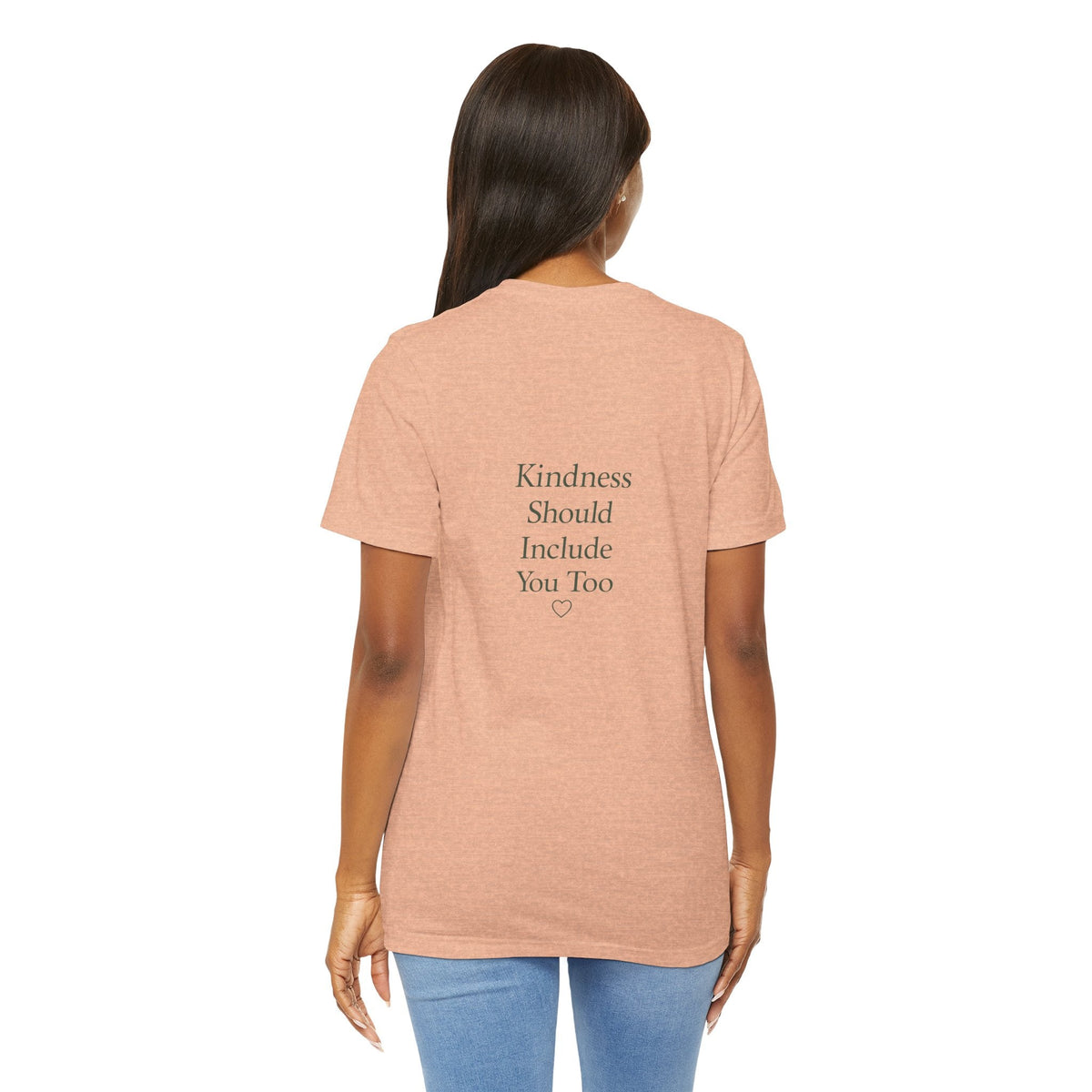 Kindness Should Include You Too Tee — Self‑Care Kindcore Comforts T‑Shirt - Kindcore ComfortsKindness Should Include You Too Tee — Self‑Care Kindcore Comforts T‑Shirt - Kindcore ComfortsHeather PeachT-ShirtPrintifyKindcore Comforts22470949167914218758