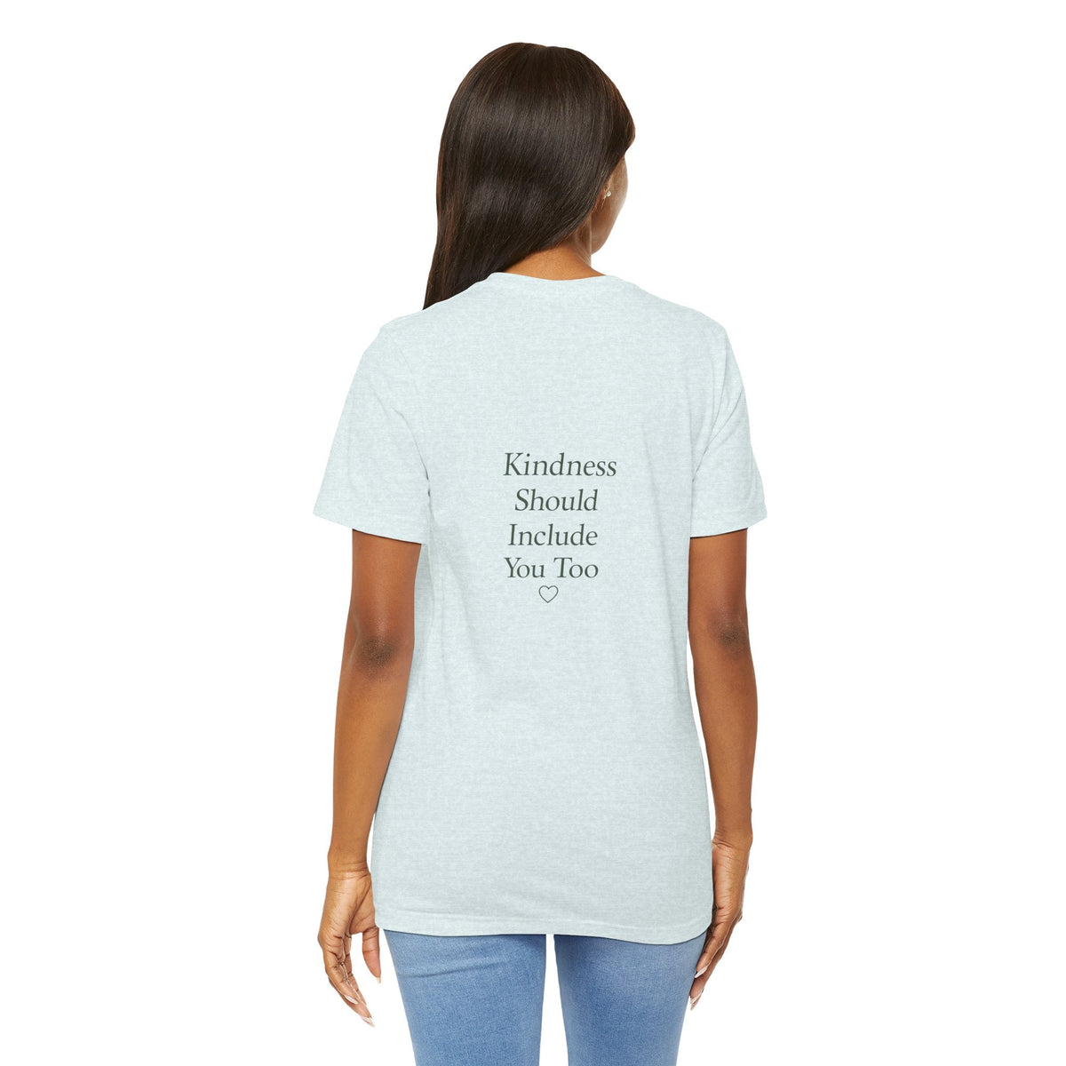 Kindness Should Include You Too Tee — Self‑Care Kindcore Comforts T‑Shirt - Kindcore ComfortsKindness Should Include You Too Tee — Self‑Care Kindcore Comforts T‑Shirt - Kindcore ComfortsHeather Ice BlueT-ShirtPrintifyKindcore Comforts15192062967580769606