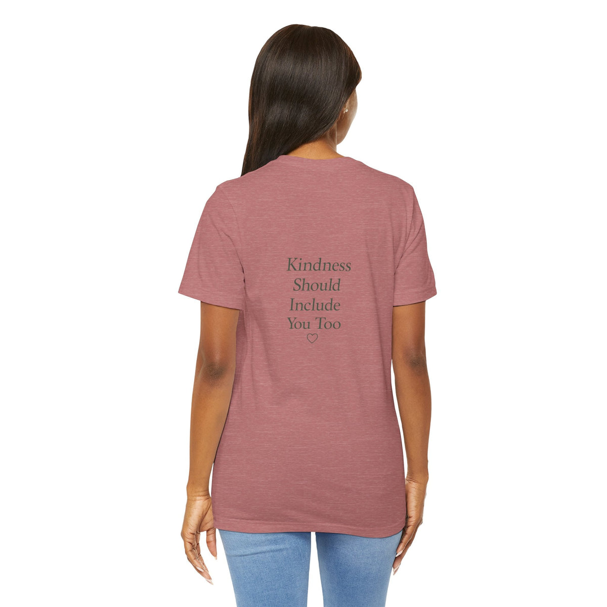 Kindness Should Include You Too Tee — Self‑Care Kindcore Comforts T‑Shirt - Kindcore ComfortsKindness Should Include You Too Tee — Self‑Care Kindcore Comforts T‑Shirt - Kindcore ComfortsHeather MauveT-ShirtPrintifyKindcore Comforts17670354332396799417
